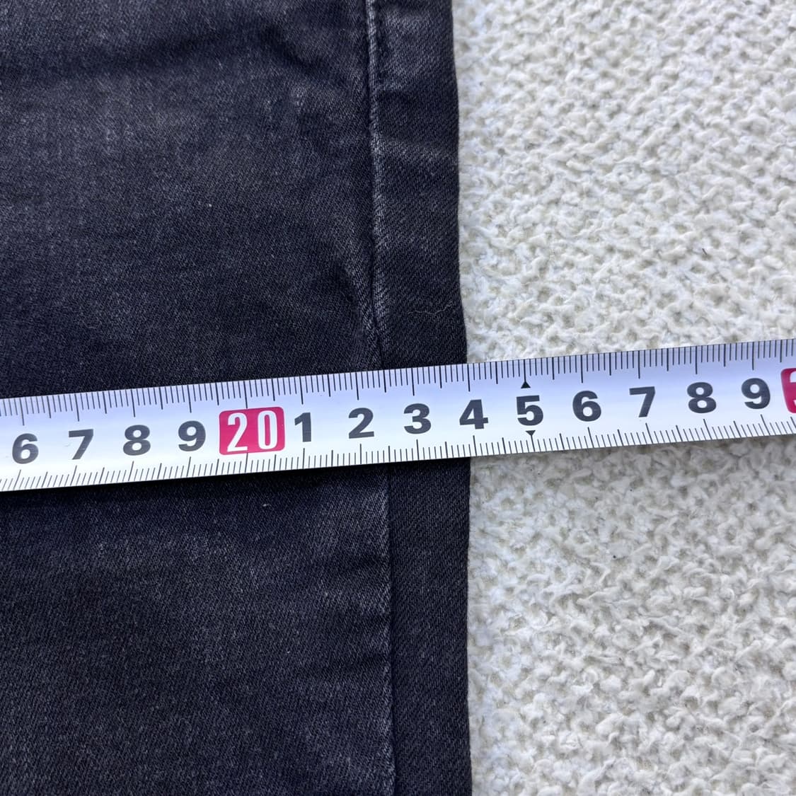 70(28) 게스 블랙 슬림핏 데님 팬츠 0428E 상품이미지7