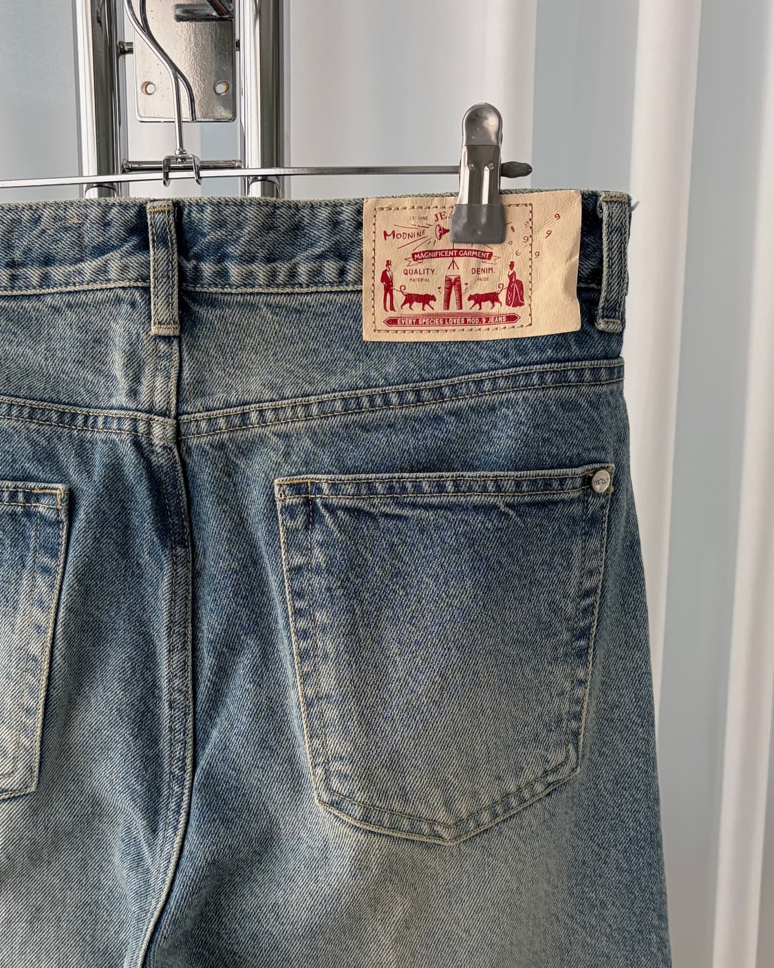 [31인치]모드나인 MOD7s 러스티로즈 데님 팬츠 상품이미지6