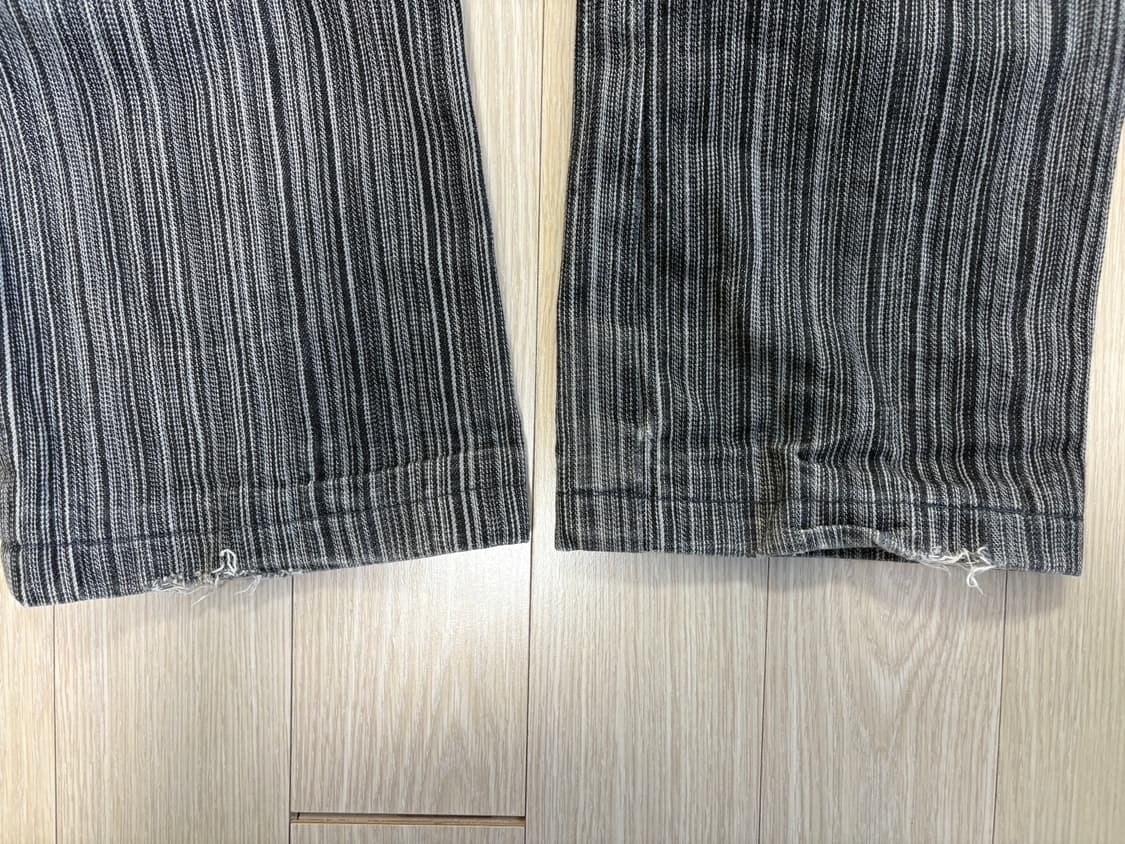 blue way 스트라이프 데님 진 상품이미지4