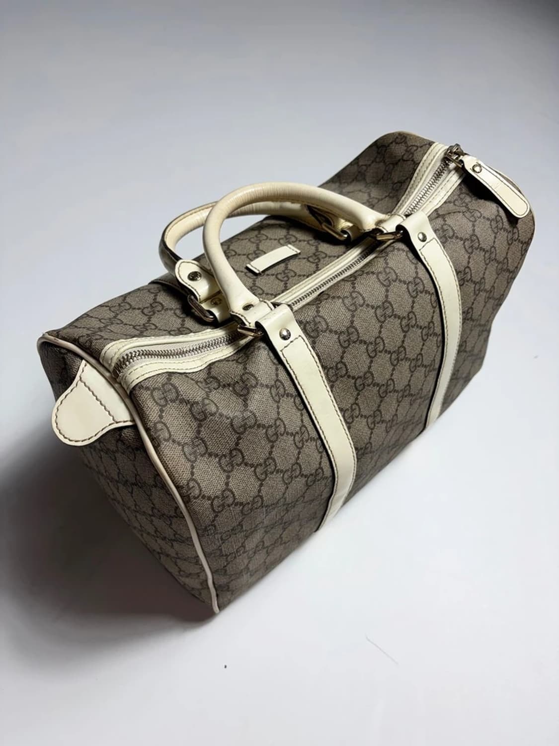 구찌 GUCCI 레더 트리밍 조이 보스턴 토트백 PR2265 상품이미지3