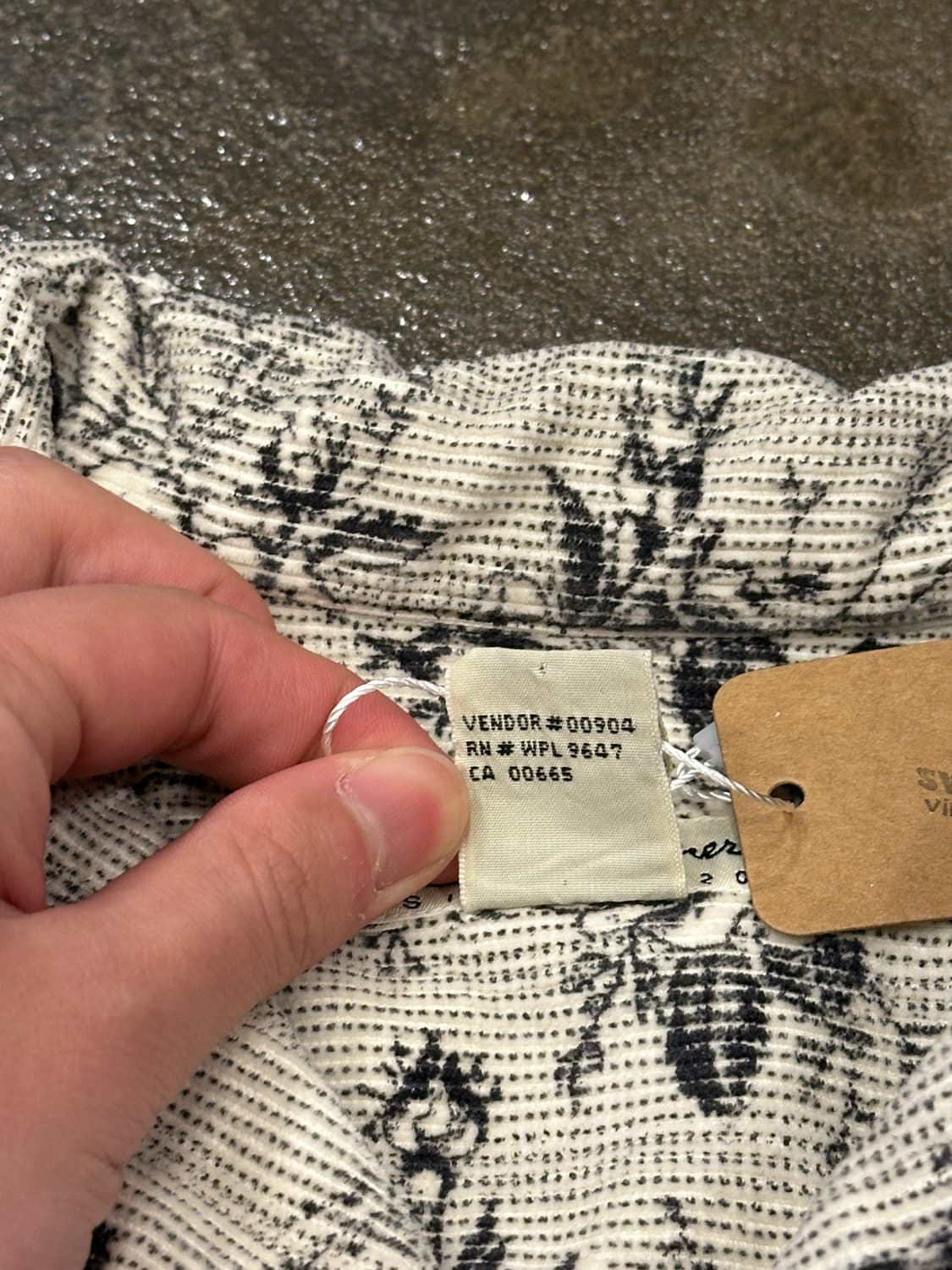 90s Eddie Bauer 에디 바우어 플로럴 셔츠 S 상품이미지5