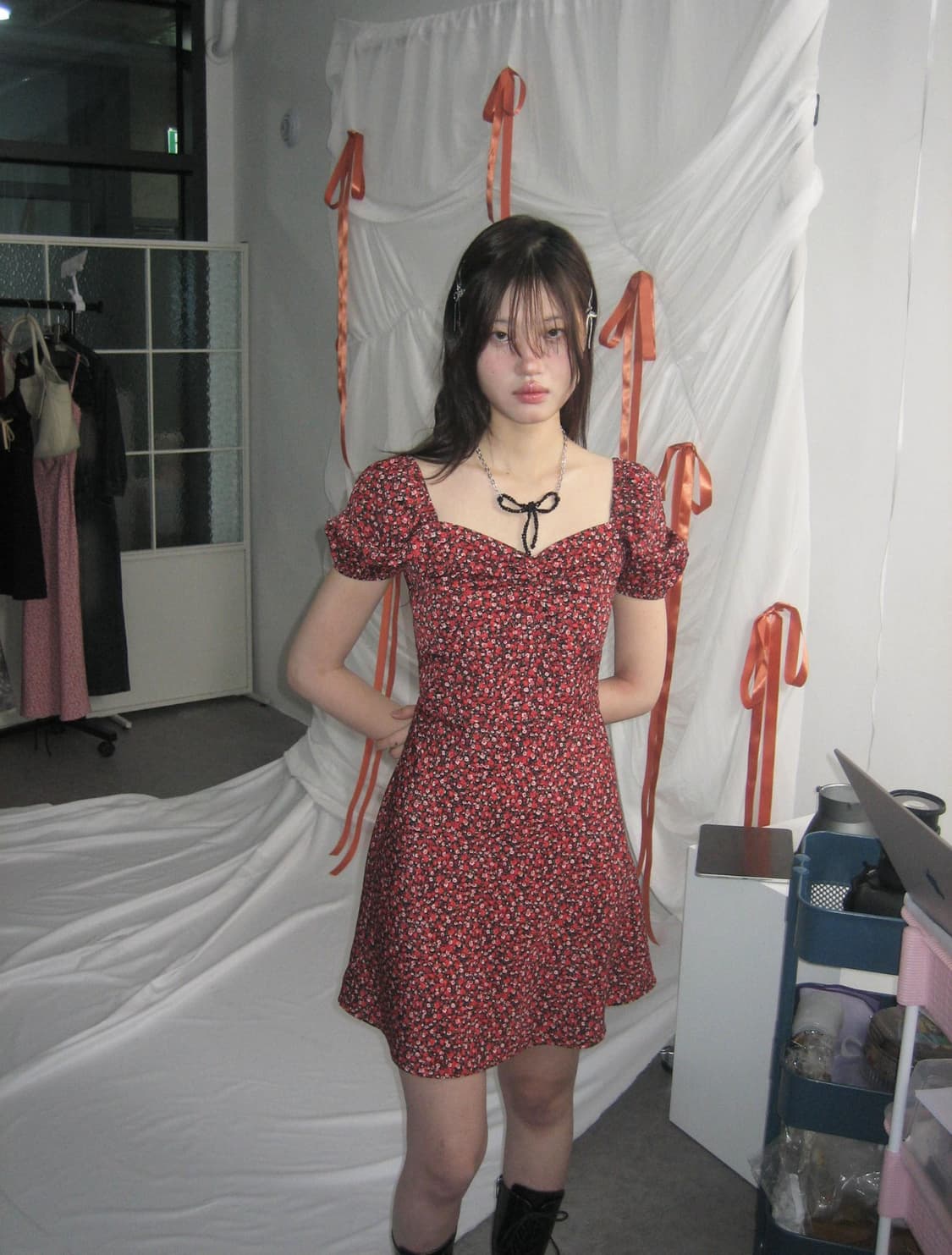 루루서울 Red Pansy Dress (Red)
새상품 상품이미지1