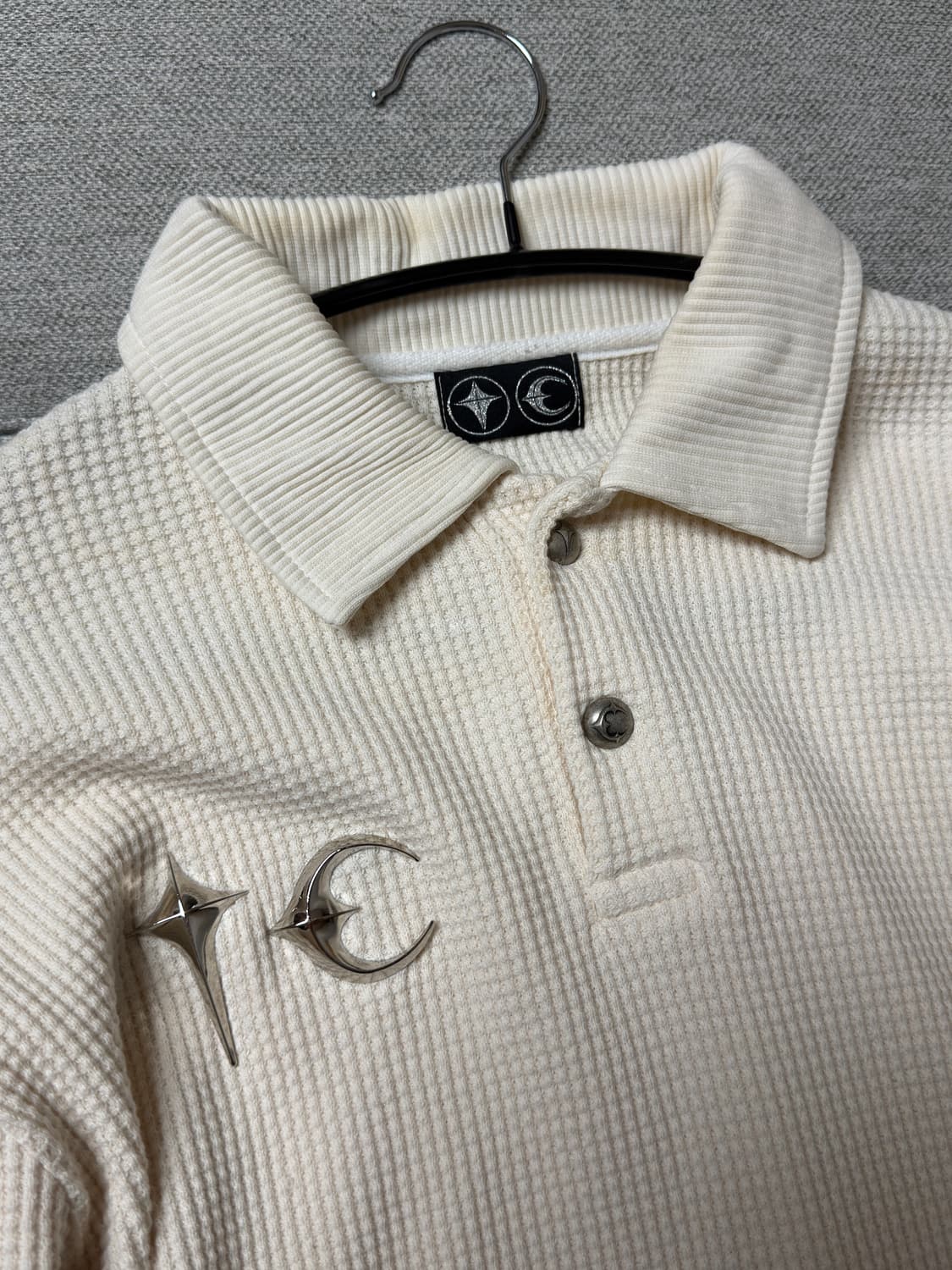 떠그클럽 와플니트 M 판매 상품이미지1