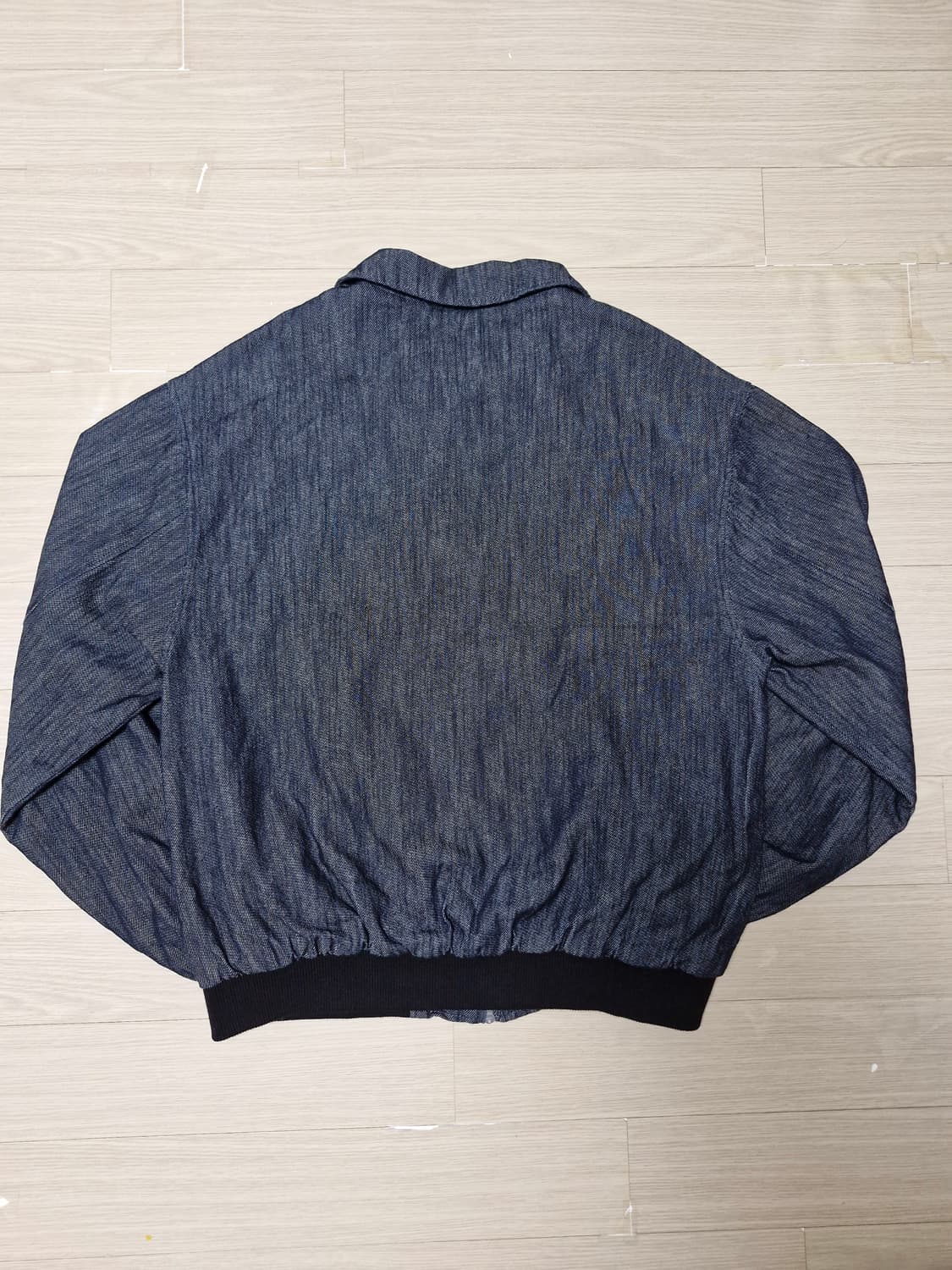 [L] 00s stussy 빈티지 스투시 데님 헤링턴 자켓 상품이미지4