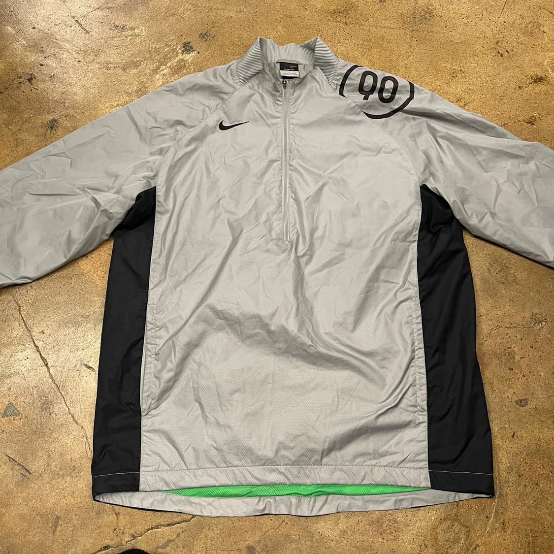 [정품/L] 나이키 바람막이 99 프린팅 그레이 b15 상품이미지3