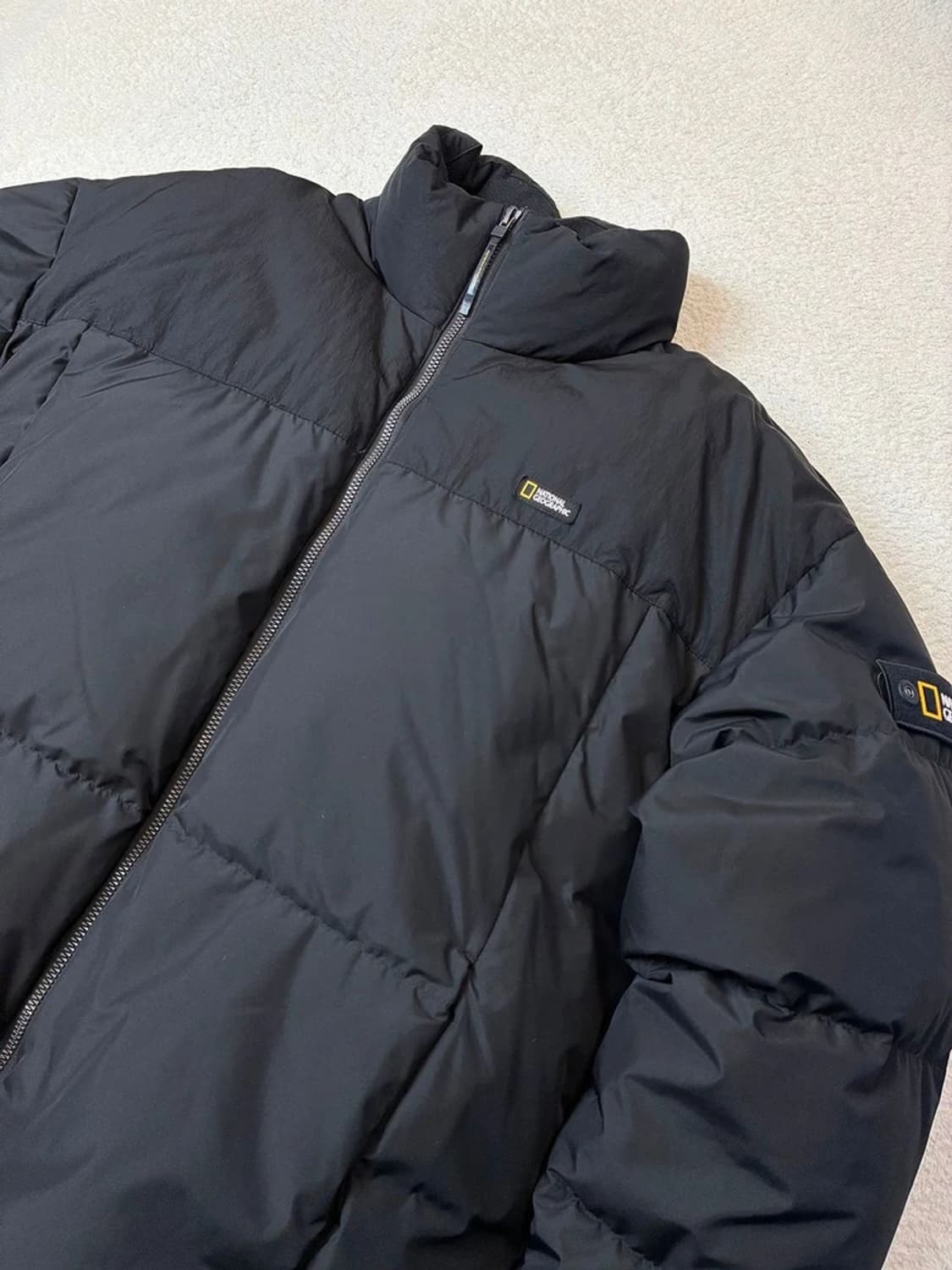 내셔널지오그래픽 22FW 레이만 하이넥 숏 다운 패딩 PN6211 상품이미지3