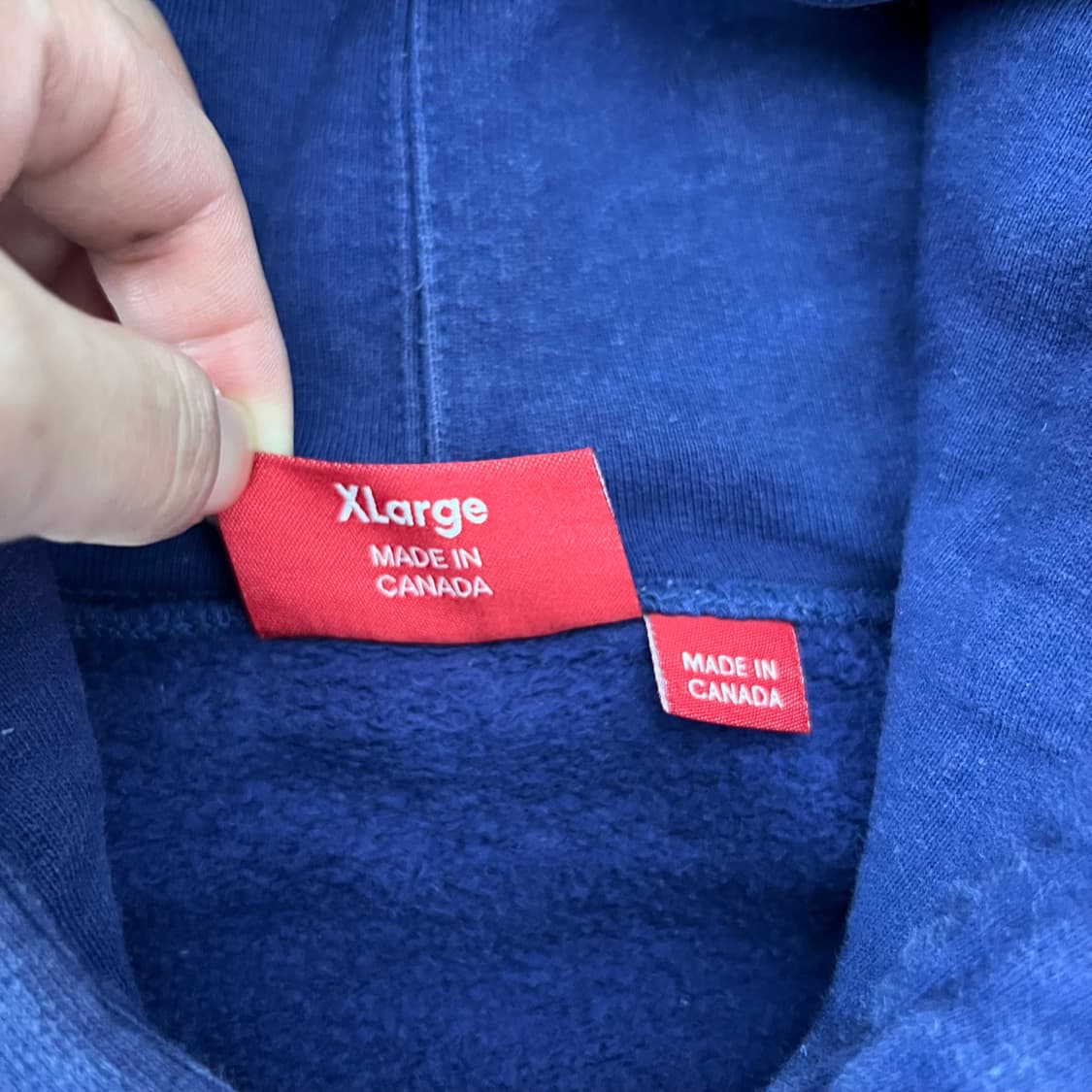 슈프림 펄 후디 스웨트셔츠 네이비 상품이미지5