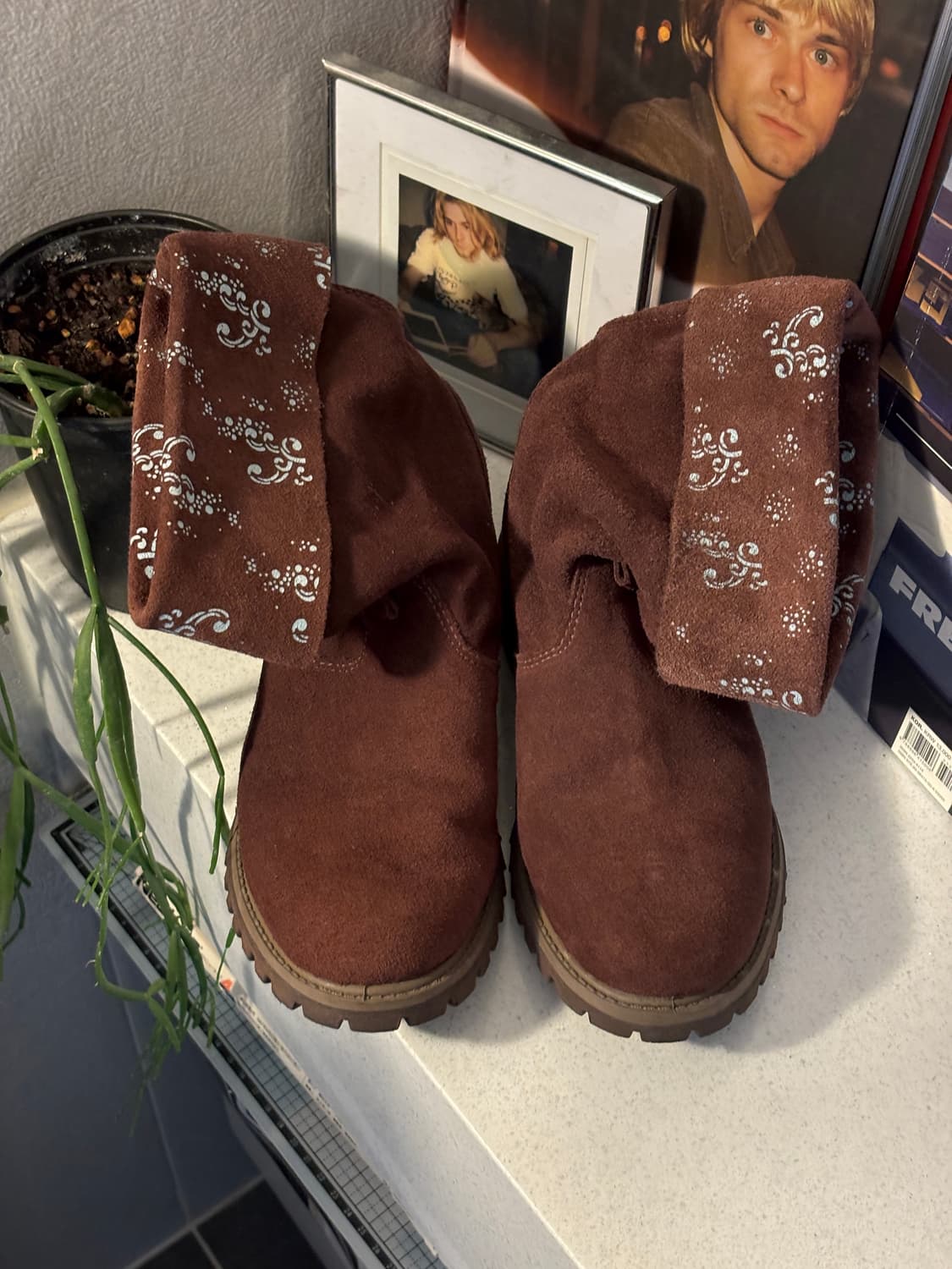 팀버랜드 스웨이드 롤탑 부츠 상품이미지3