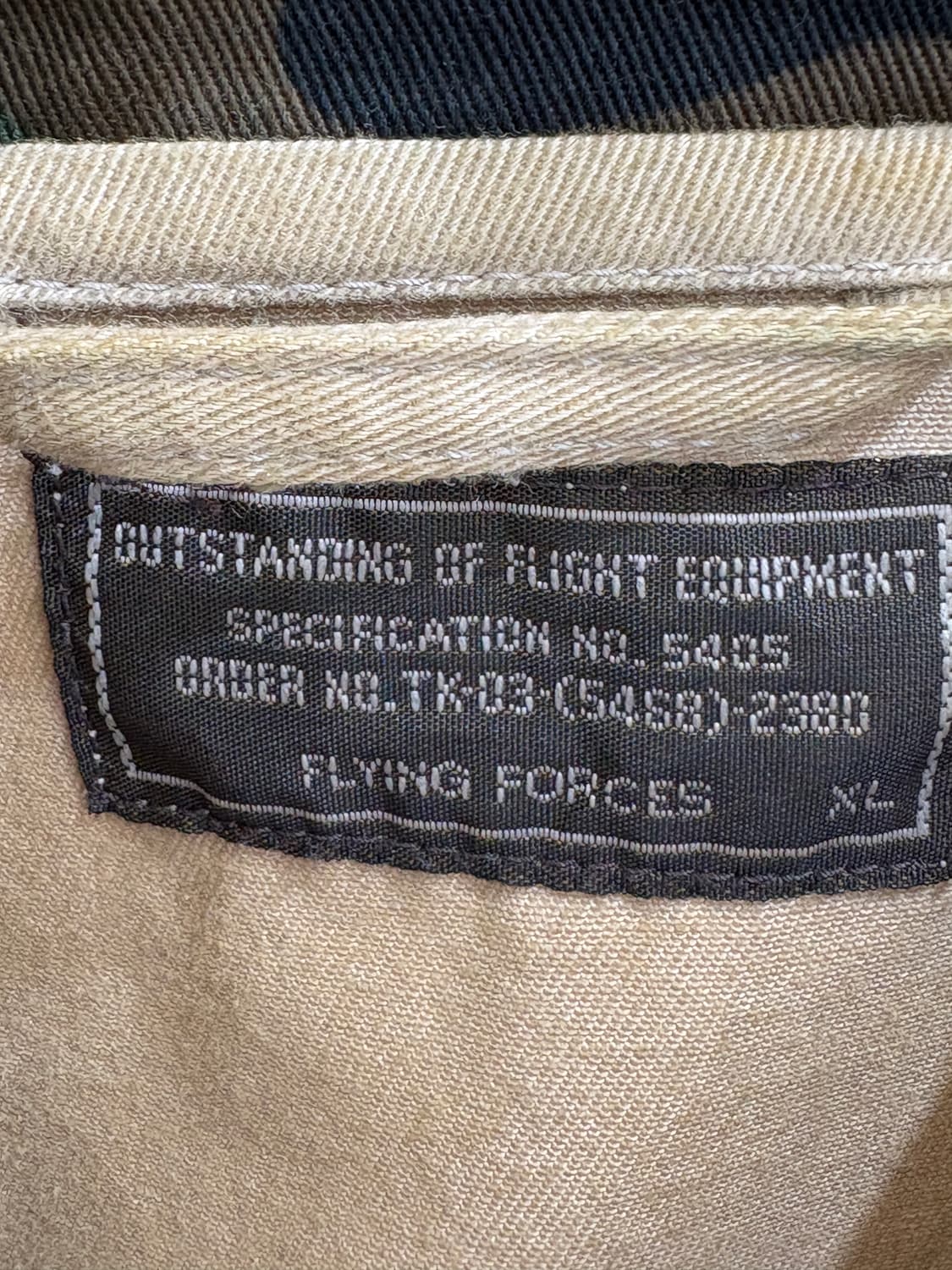 OUTSTANDING OF FLIGHT EQUIPMENT 아노락 상품이미지6