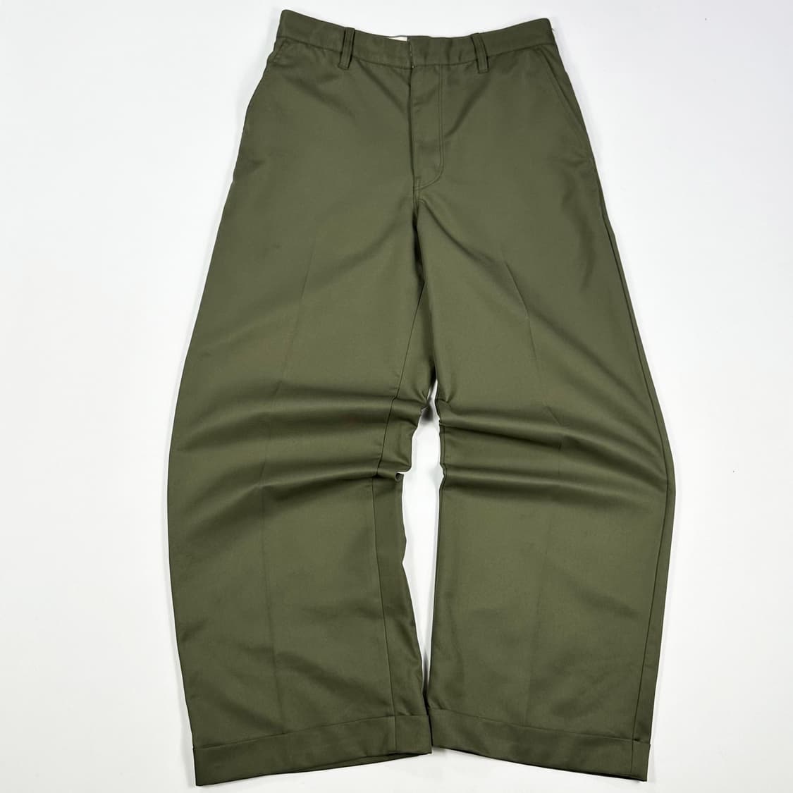 28 니코앤드 여성 복각 와이드팬츠 카키 상품이미지2