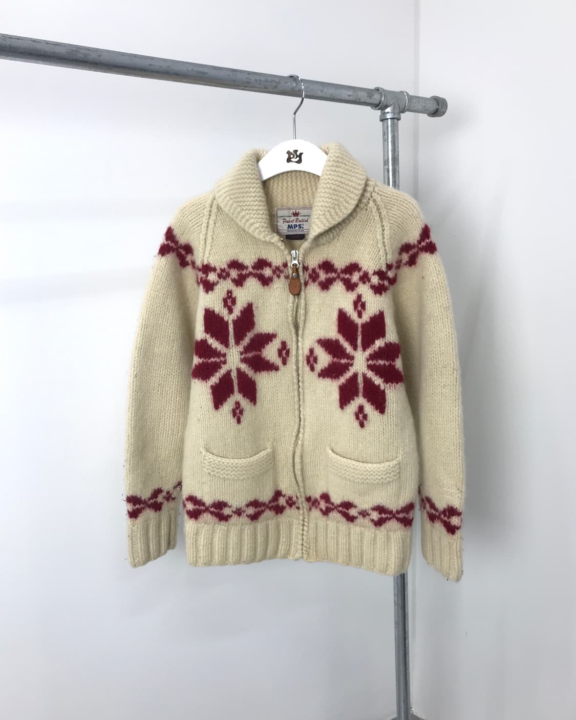 Mps Wool Nordic Shawl Collar Cardigan 상품이미지5