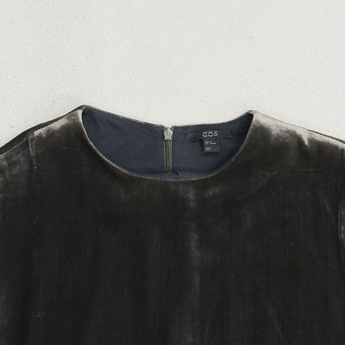 COS 실크 벨벳 블라우스 36 상품이미지3