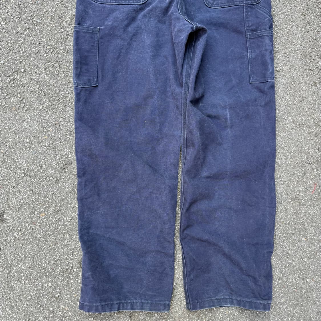 칼하트 더블니 오버롤 네이비 상품이미지6