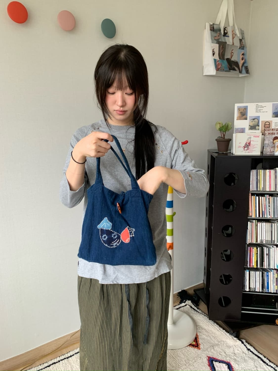 denim vegetable bag 상품이미지1