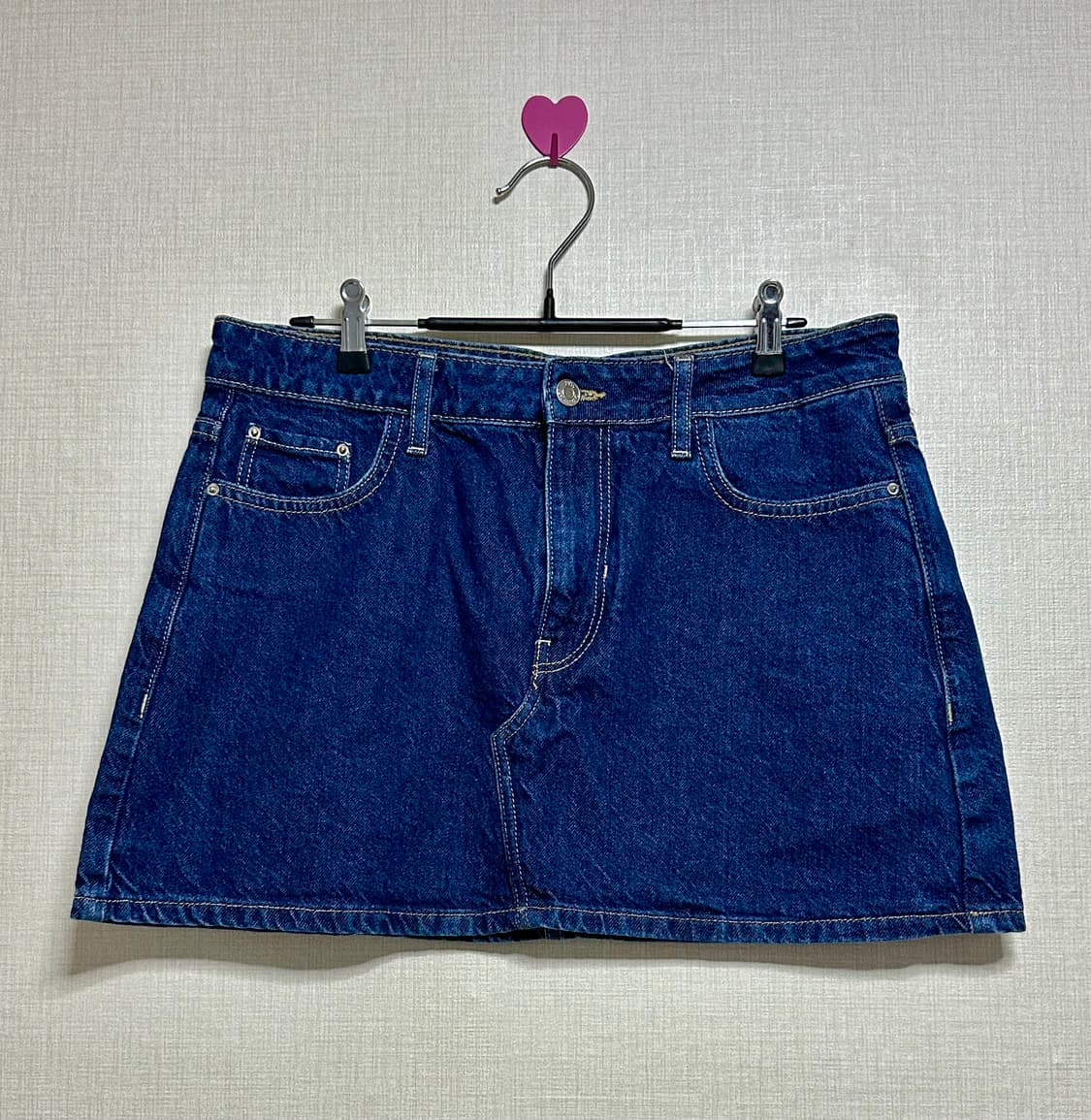 ZARA 기본 데님 스커트 M 상품이미지1