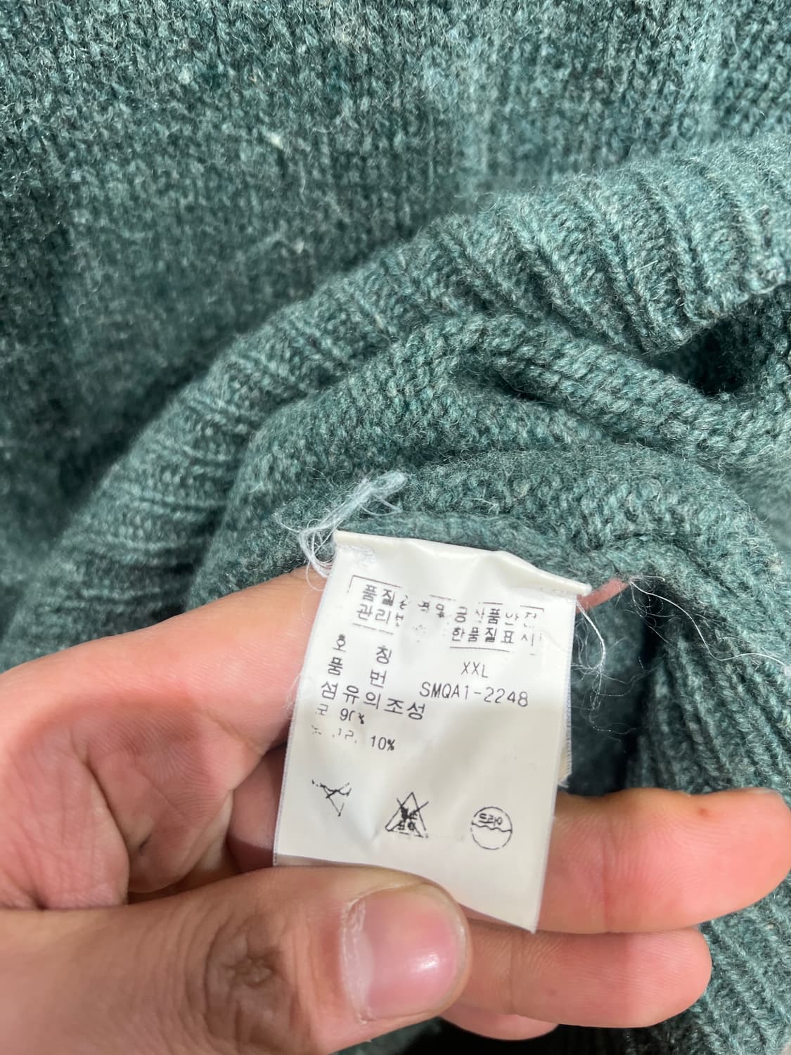 폴로 랄프로렌 반집업 니트 상품이미지4