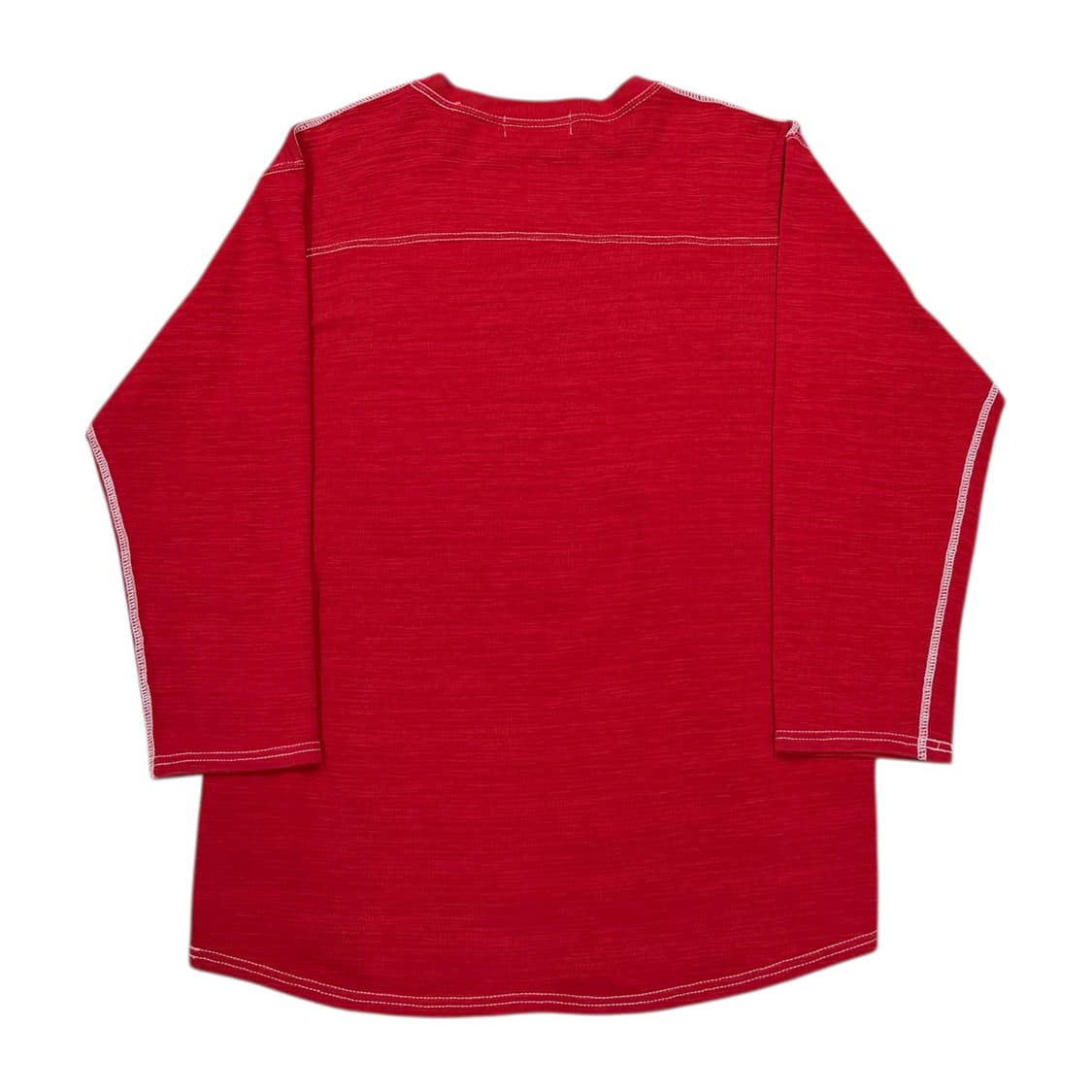 준야와타나베 꼼데 스티치 레드 롱슬리브 긴팔 L 상품이미지2