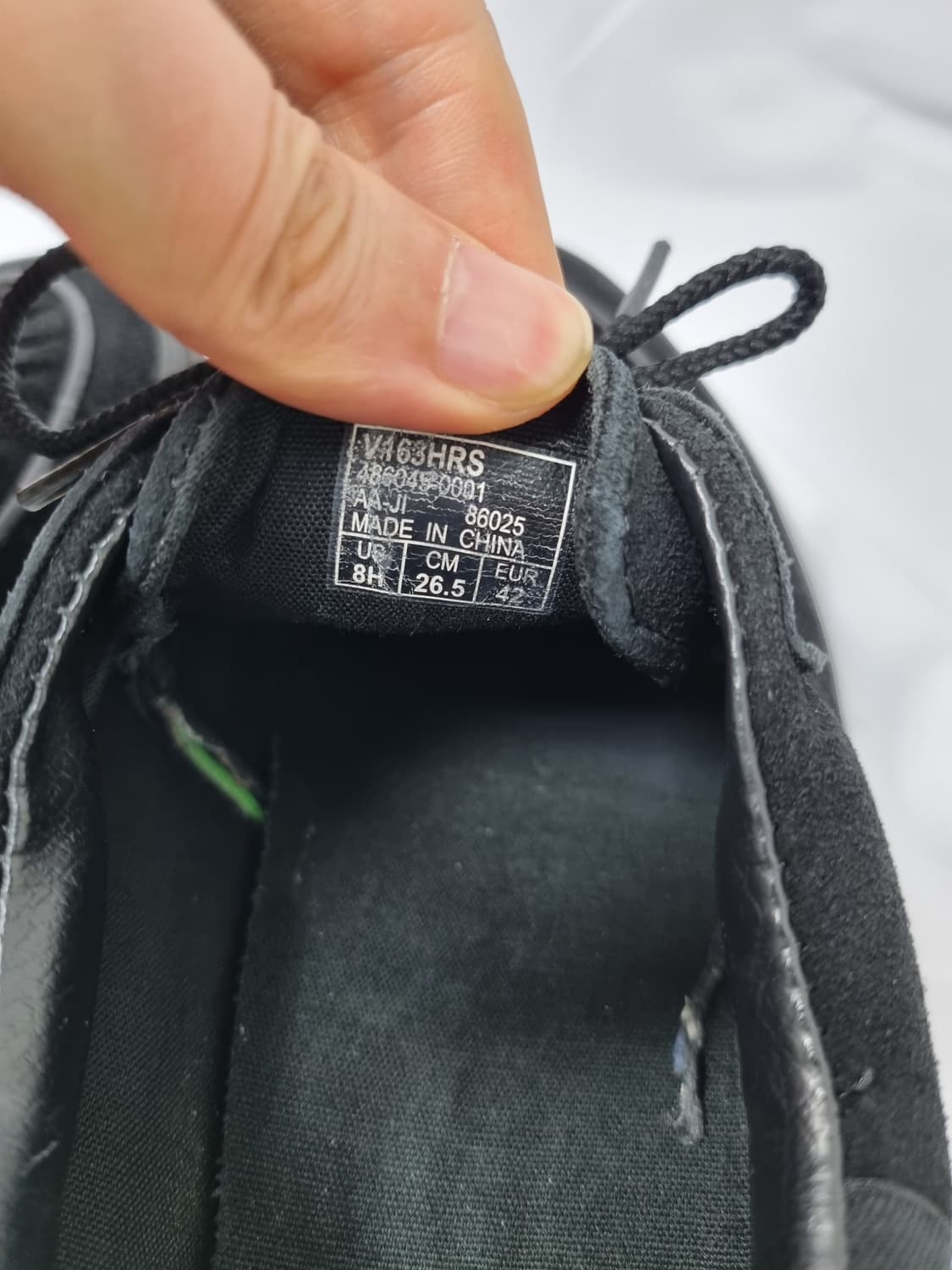 265 반스 VANS 클리퍼 ox 2 스니커즈 블랙 상품이미지7