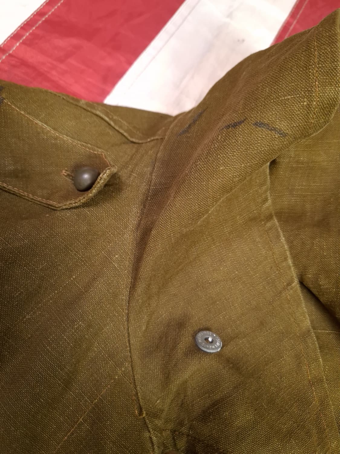 오리지날 WW2 프랑스군  M-35 모터사이클 자켓 상품이미지2