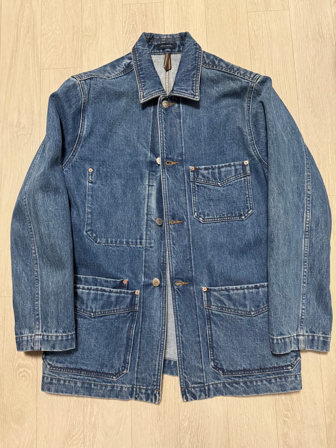 드레익스 데님 초어자켓 블리치 38사이즈 상품이미지1