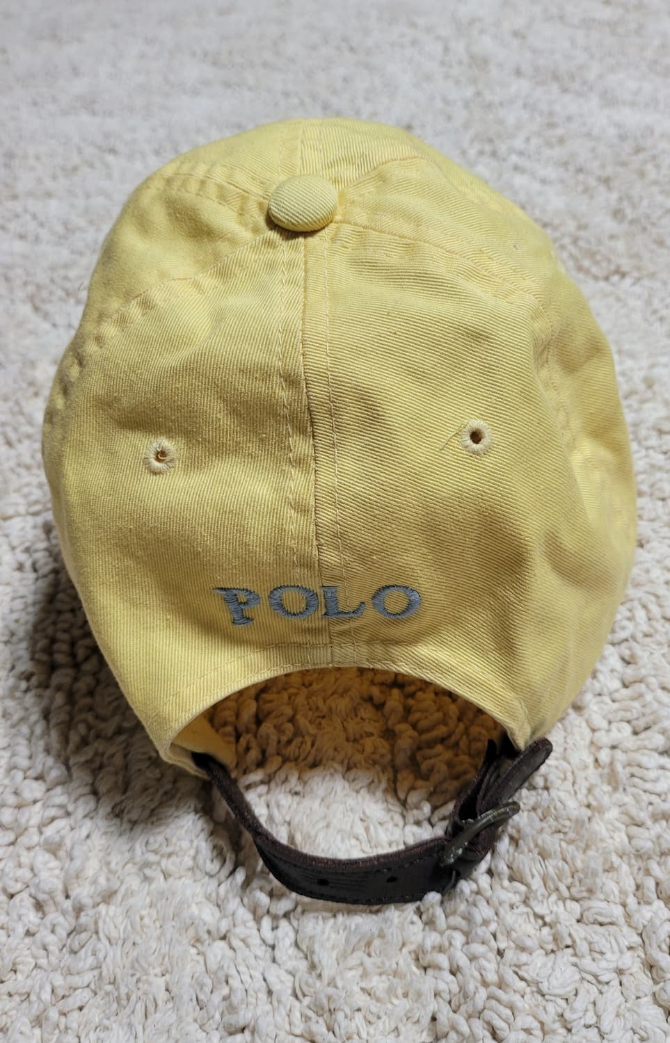 폴로 옐로우 캡 상품이미지2