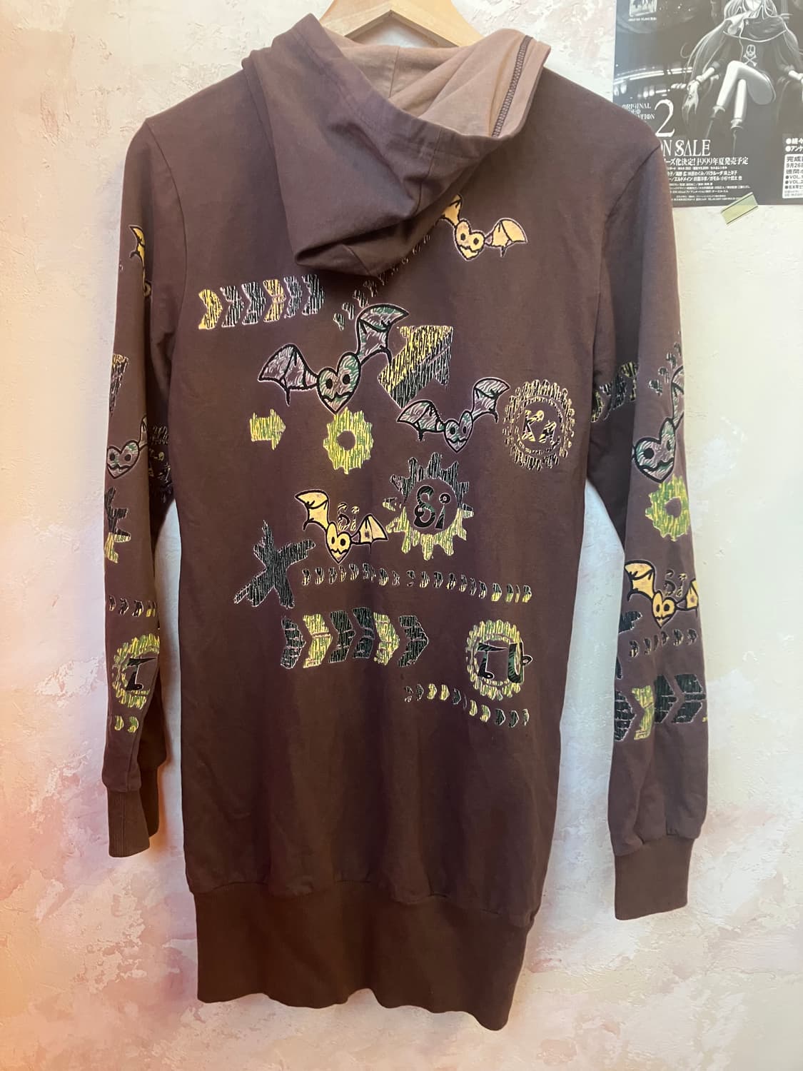 jpn y2k 소녀 후드 투웨이 집업 상품이미지4