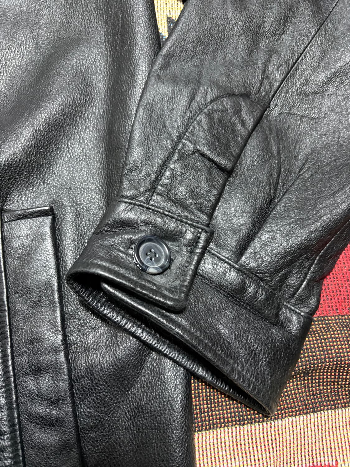 L) 챕스 랄프로렌 레더 카코트 올드갭카코트 상품이미지5