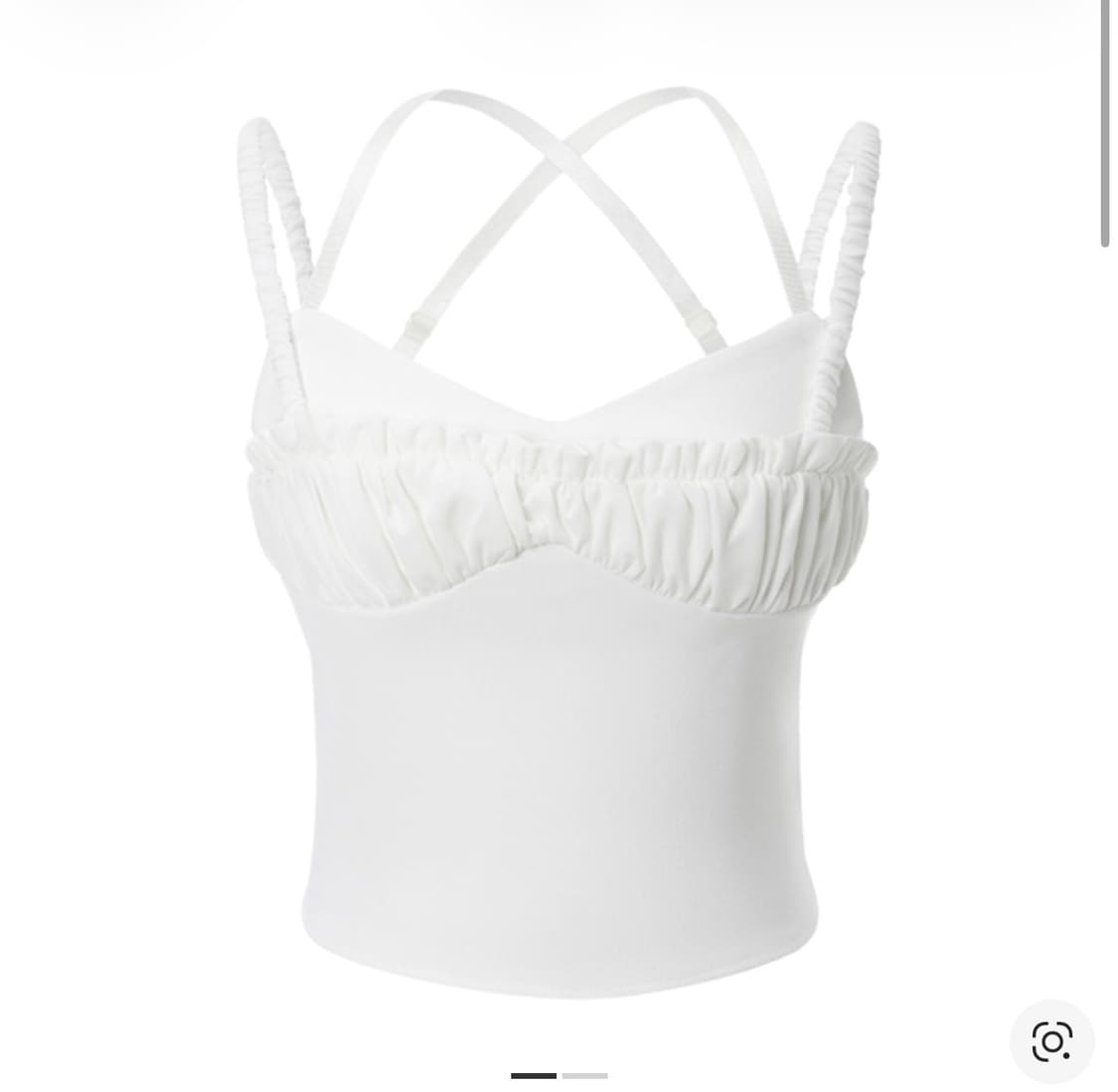 (W) 쓰리타임즈 버블링 탑 아이보리 상품이미지1