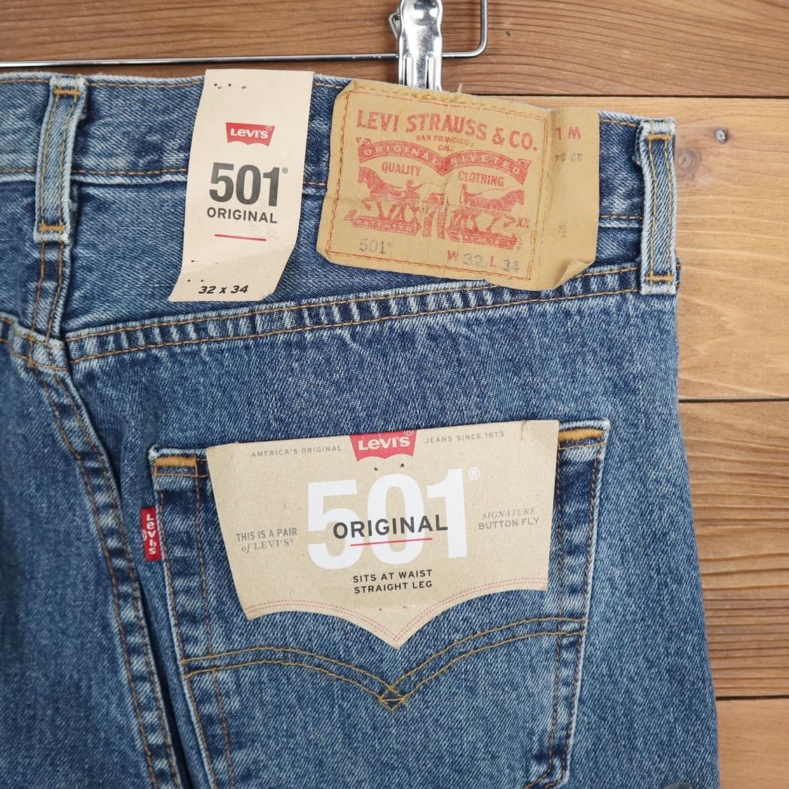 리바이스 501 스트레이트 데님팬츠  상품이미지6