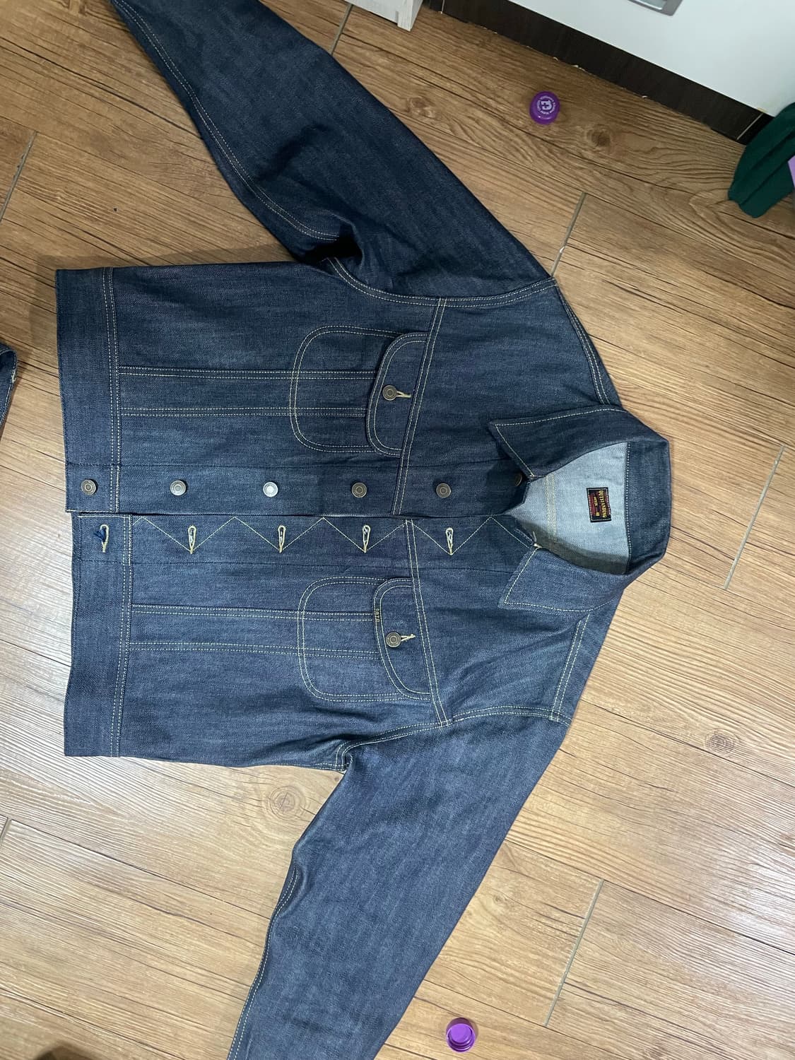 아웃스탠딩 50s 셀비지데님 셋업 상품이미지3