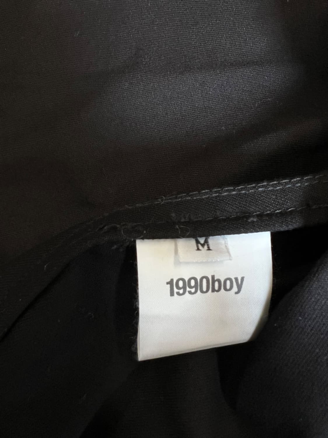 1990boy 사파리 후디드 피쉬테일 코트 M 상품이미지8