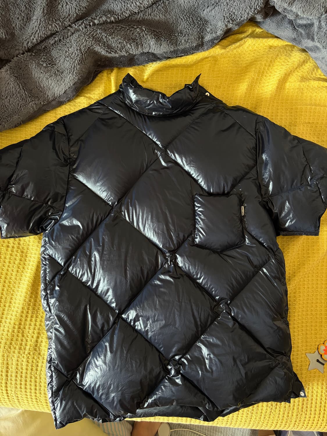 캡틴션사인 반팔 패딩 상품이미지1