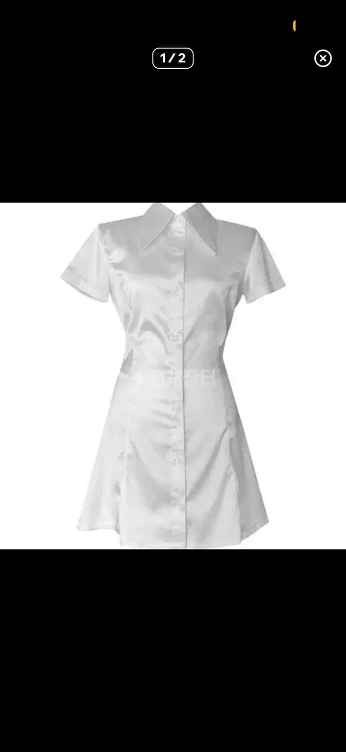 보헤미안서울 새틴 원피스 s 상품이미지1