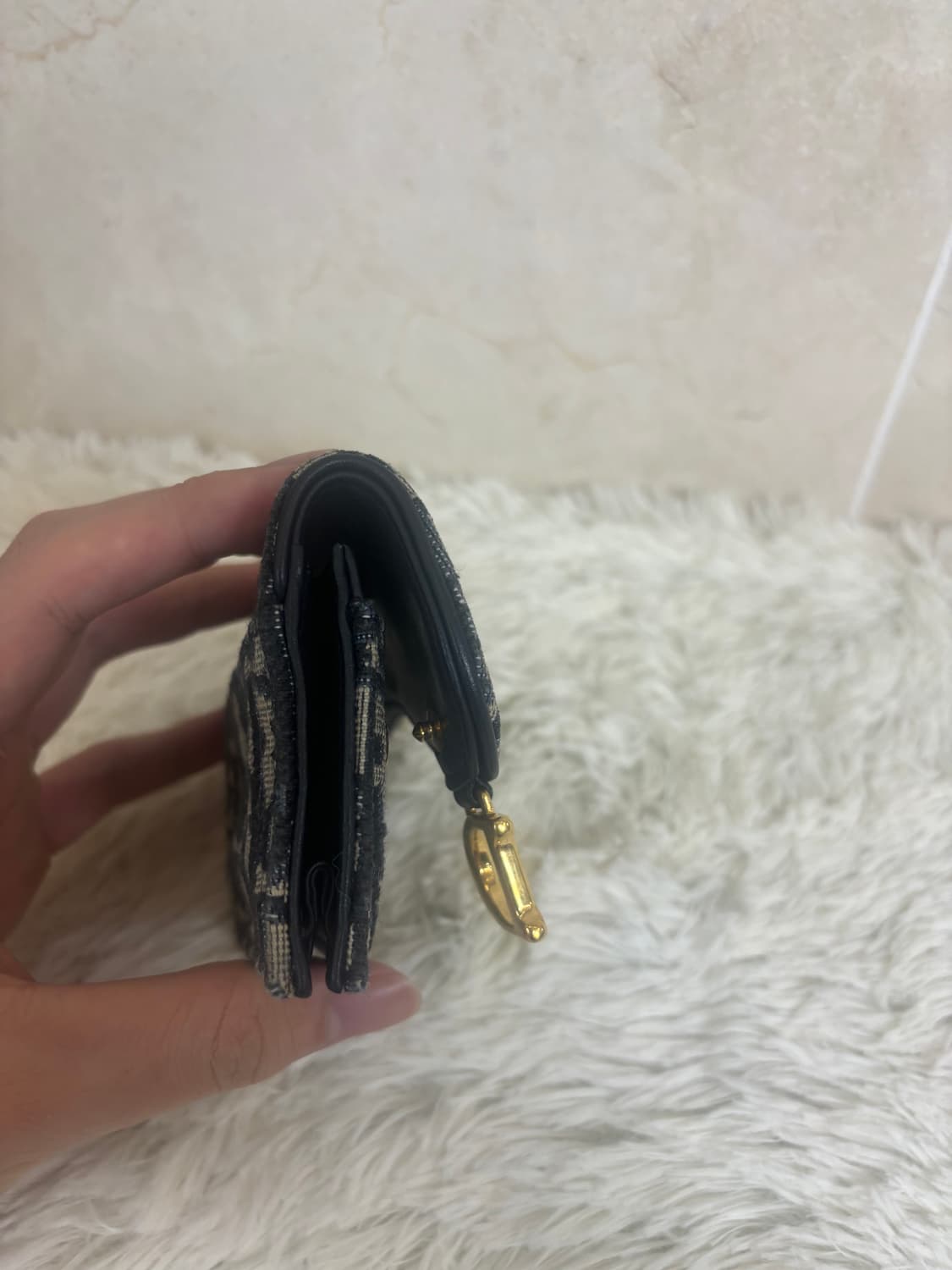 디올 오블리크 새들 블룸 카드지갑 상품이미지9