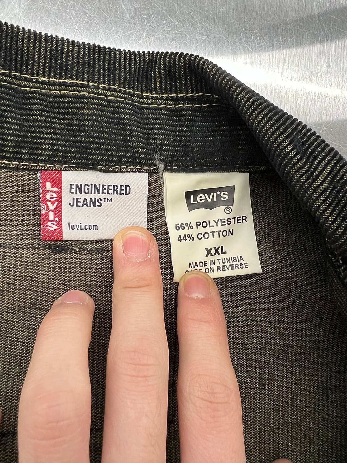 리바이스 엔지니어드 골덴 코듀로이 원 포켓 스냅 버튼 셔츠 자켓 상품이미지7