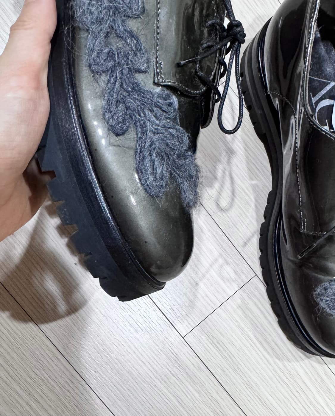 230 AGL 정가65만 made in ITALY 로퍼 구두 아크네 토즈 상품이미지7
