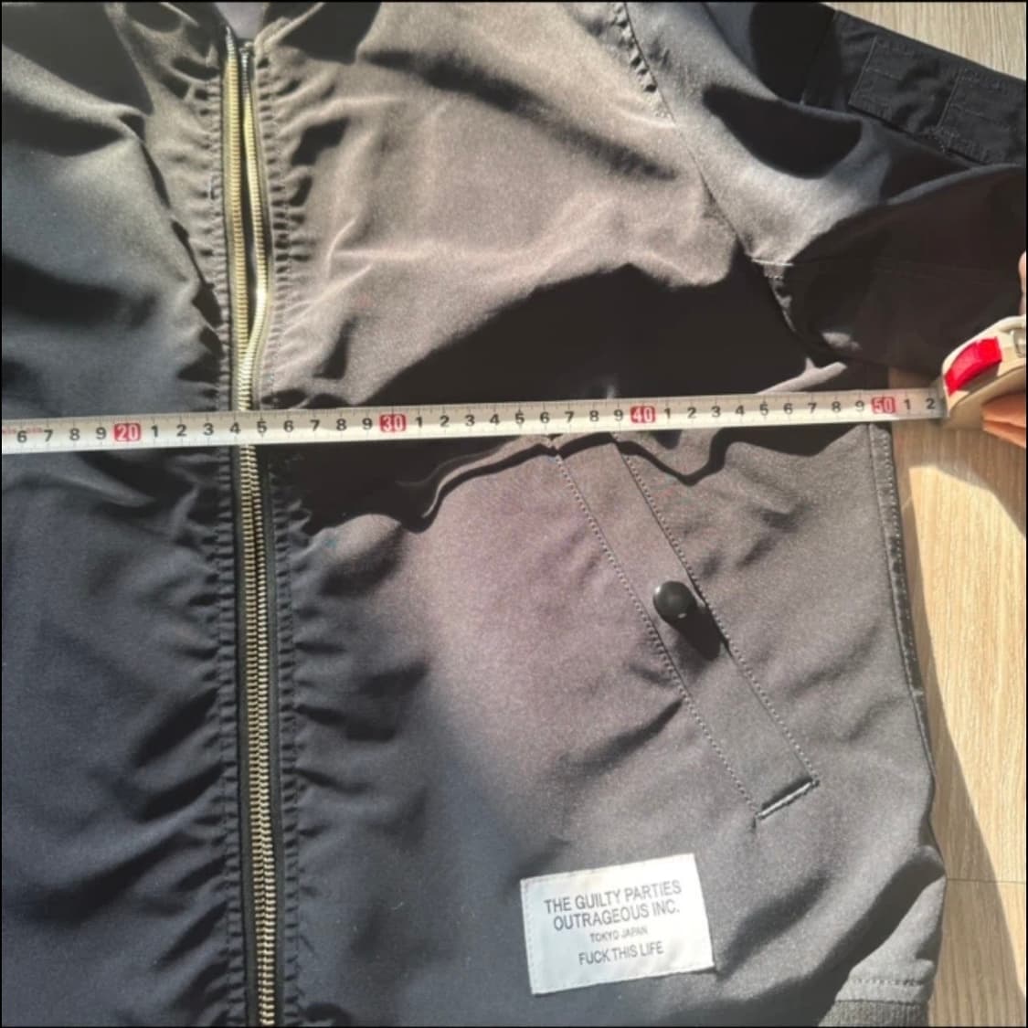 와코마리아 리버시블 봄버 상품이미지9