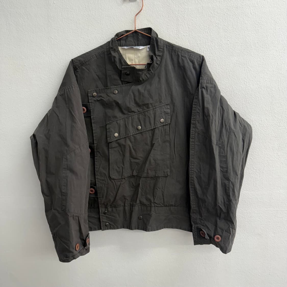유니폼브릿지 21ss 스웨디시 밀리터리 모토사이클 자켓 M 상품이미지1