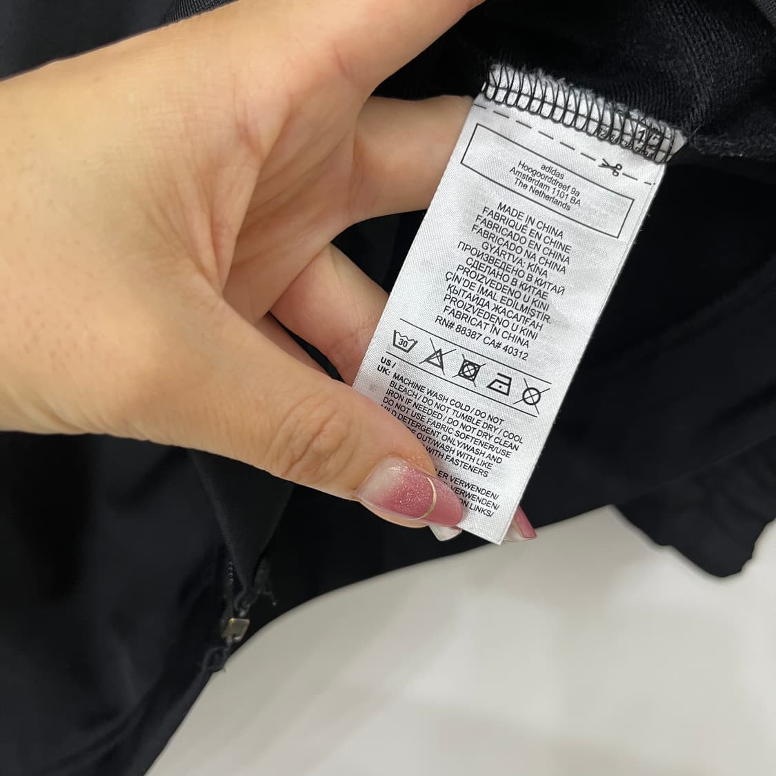 아디다스 하트 로고 코르셋 리본 트랙탑 져지 상품이미지8