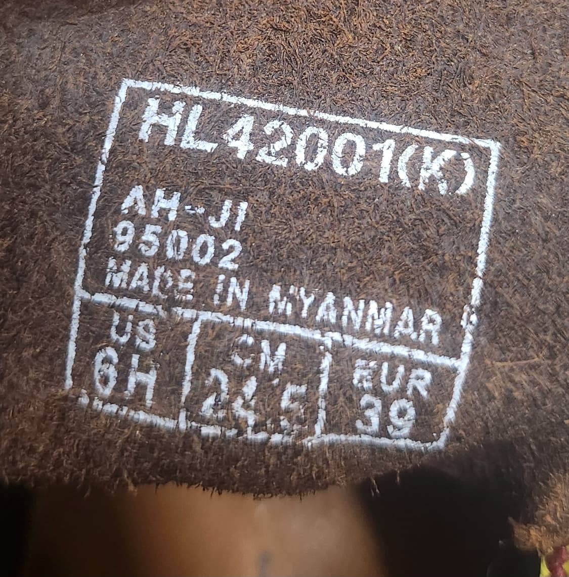 (새상품) 호킨스 레더 워크 부츠 245mm 상품이미지7