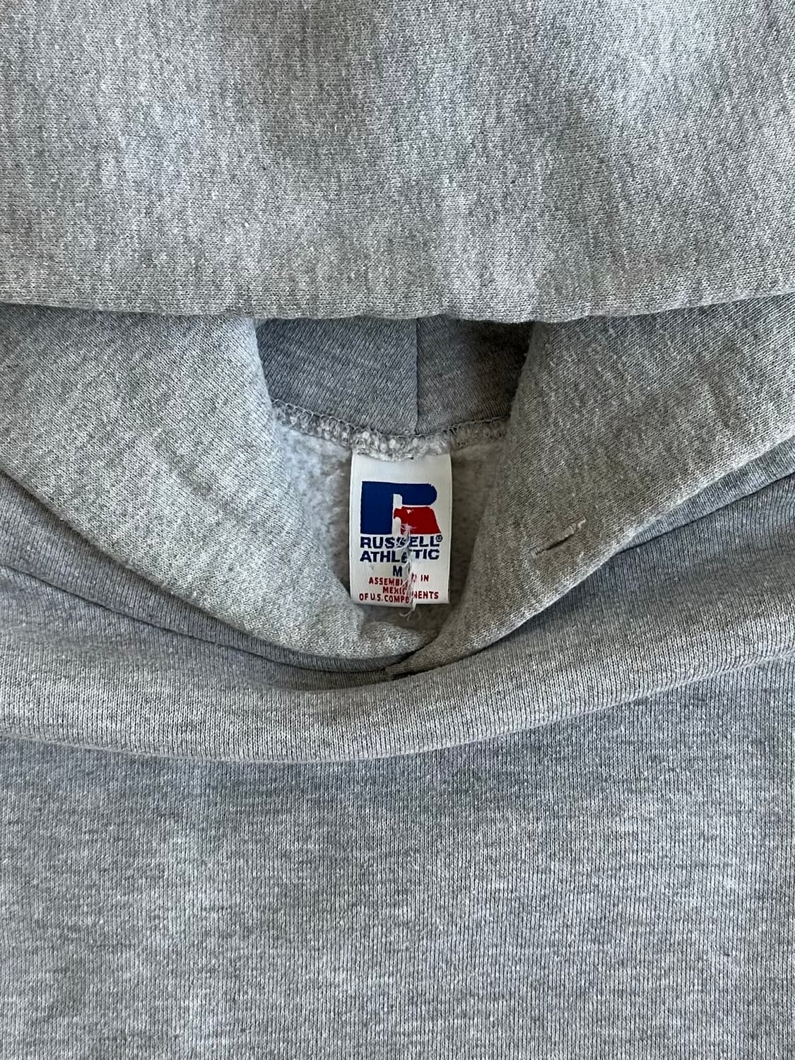 90s 빈티지 러셀 후드 그레이 M 상품이미지6