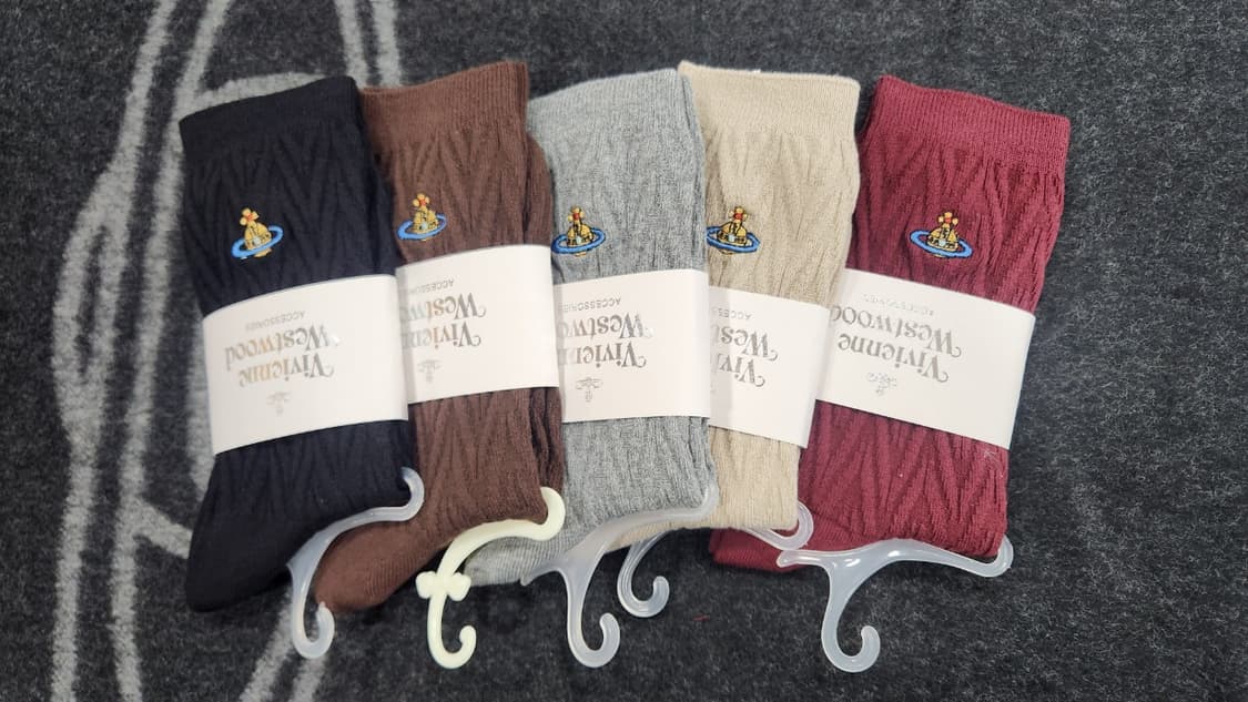 비비안웨스트우드 무지 양말 (새것) 상품이미지1