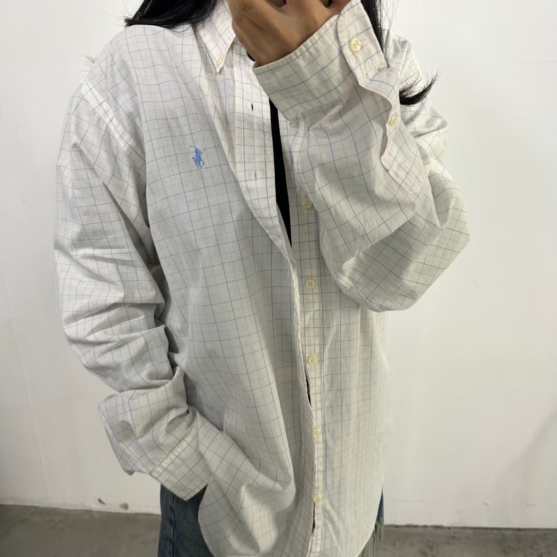 폴로 체크 셔츠[1752] 상품이미지2