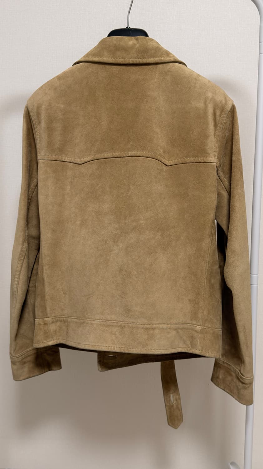 생로랑 19fw 스웨이드 레더자켓 46 상품이미지2