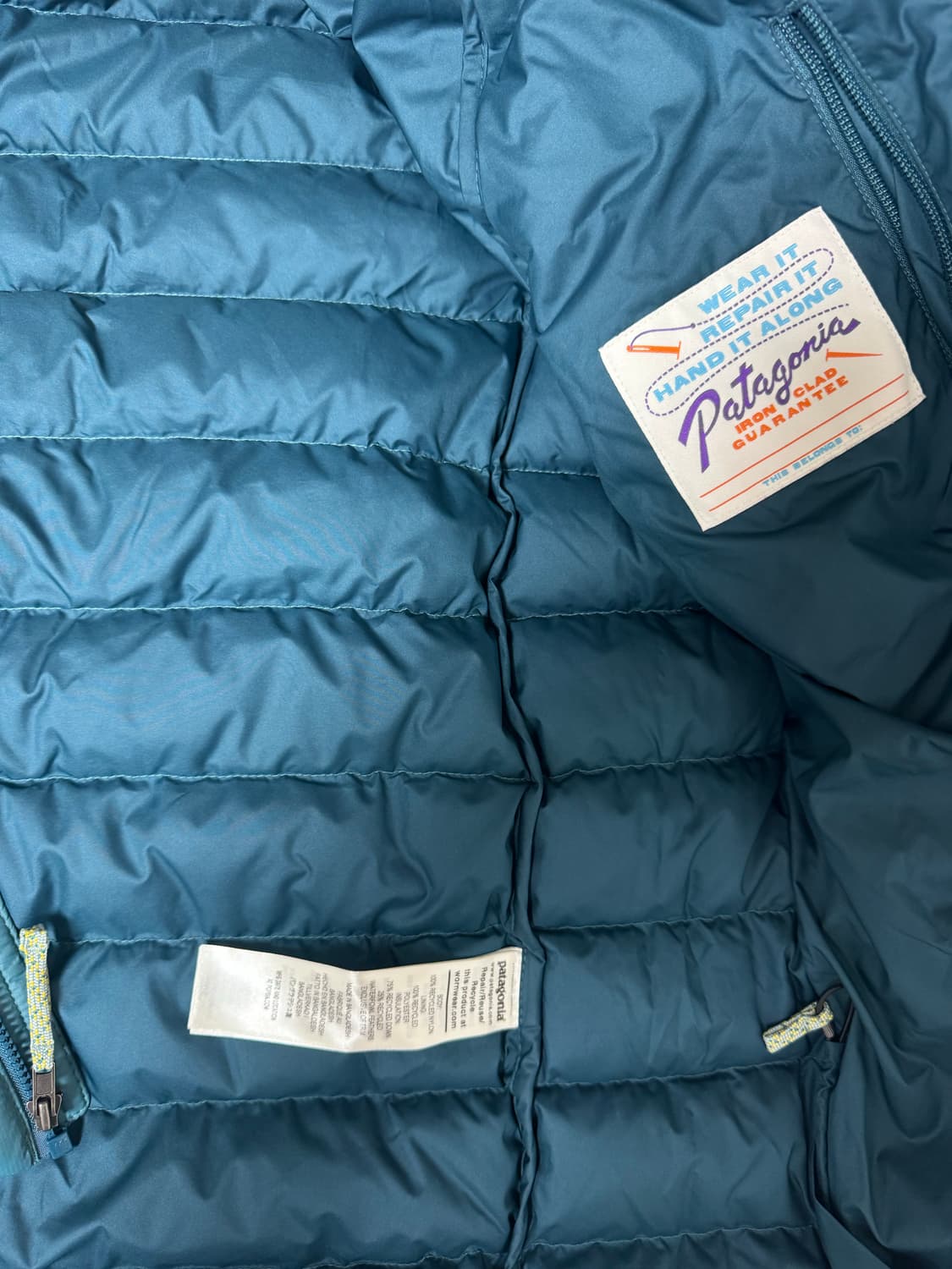 파타고니아 다운스웨터 자켓 경량패딩 키즈 XXL 상품이미지2