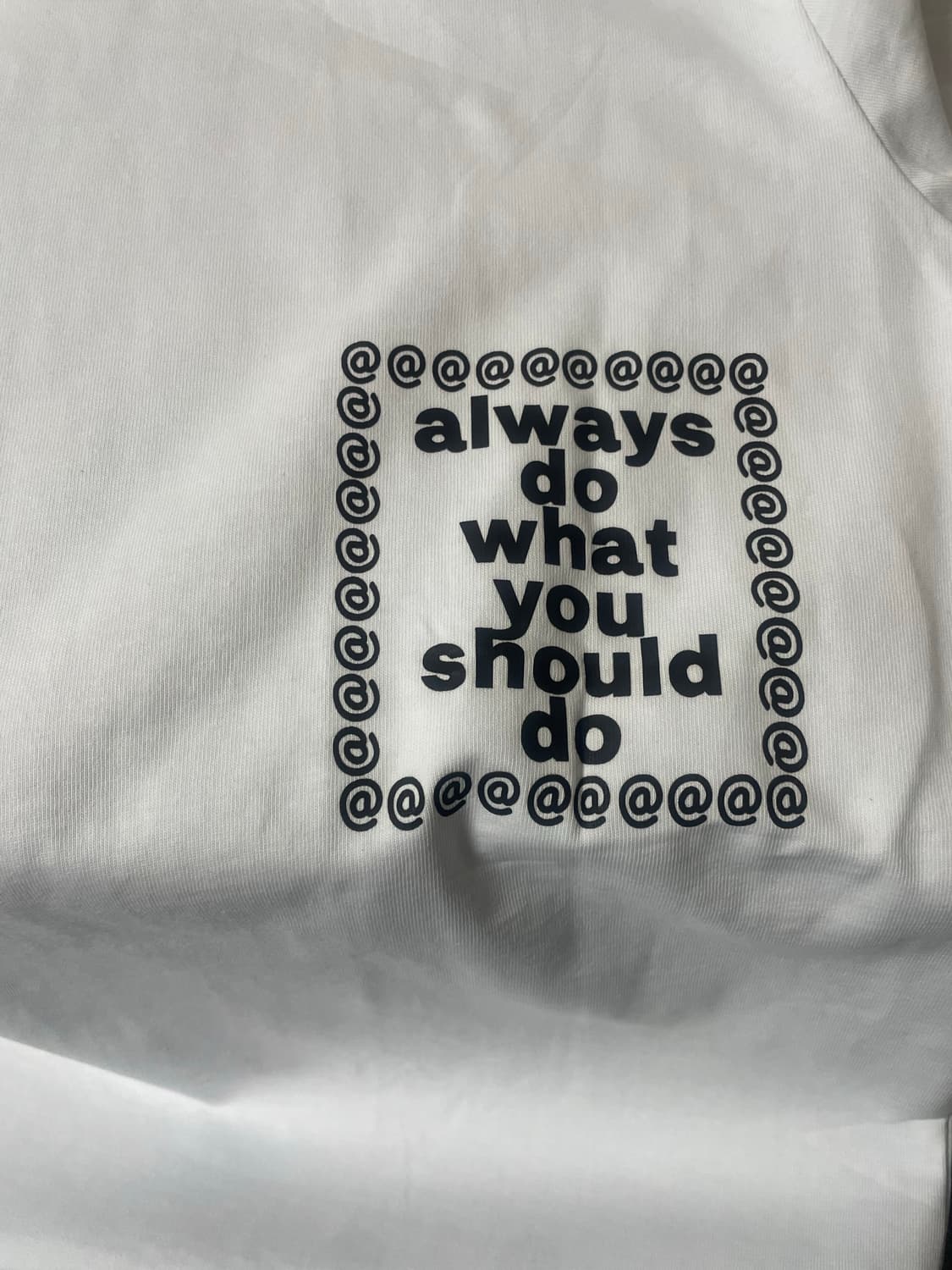 Always do what you should do 반팔 티셔츠 상품이미지2