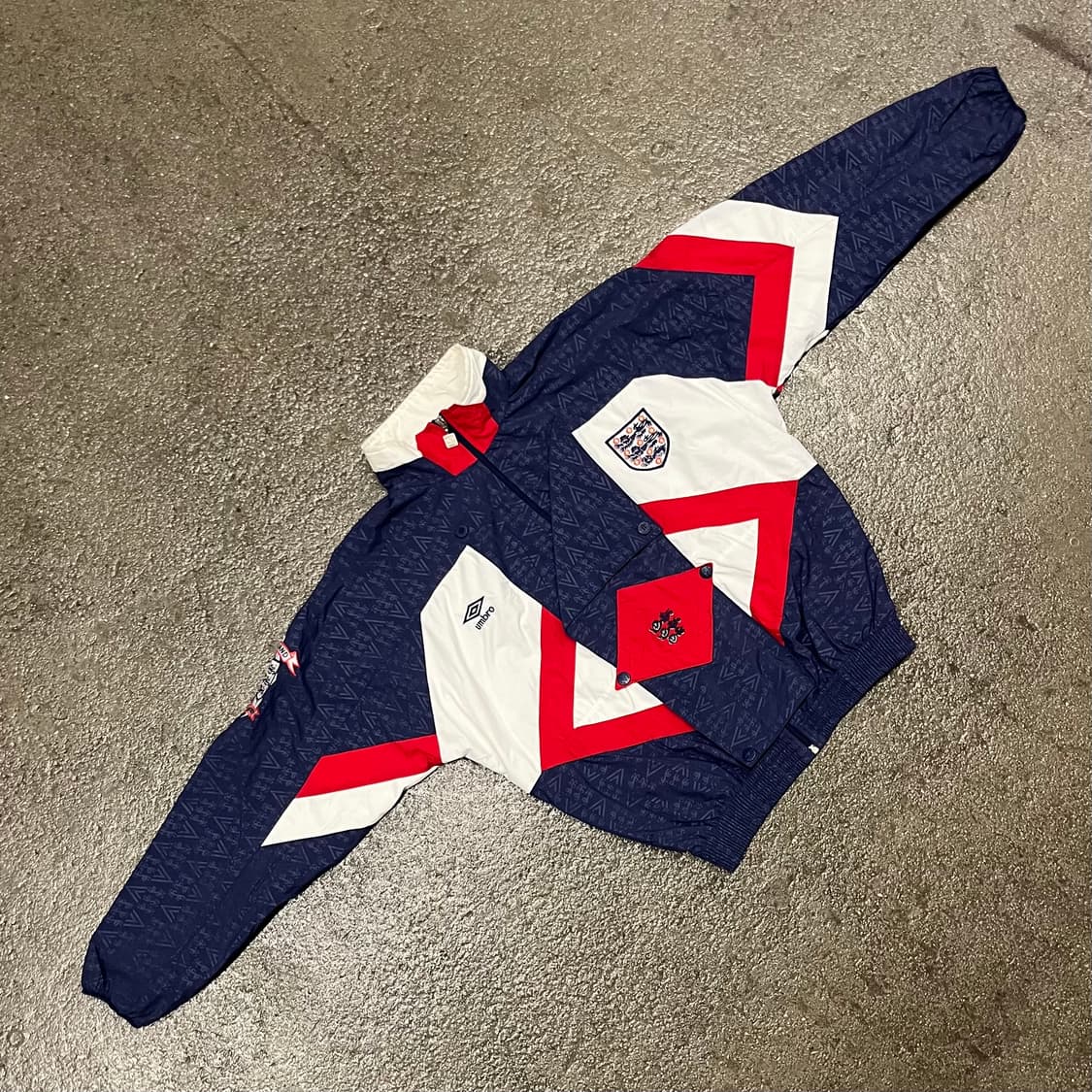 90-92 잉글랜드 우븐 트랙 자켓 (95) 상품이미지2