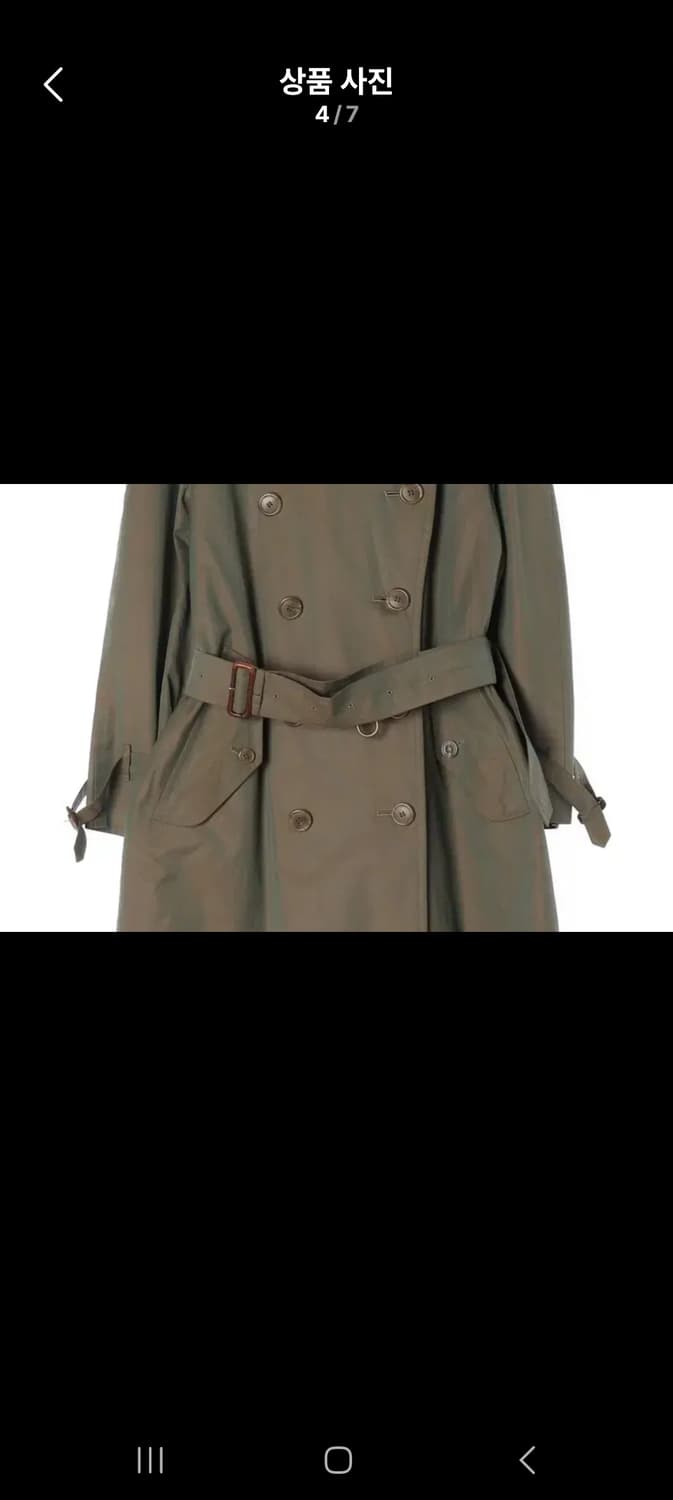 버버리트렌치코트 김희선 트렌치코트. 상품이미지4
