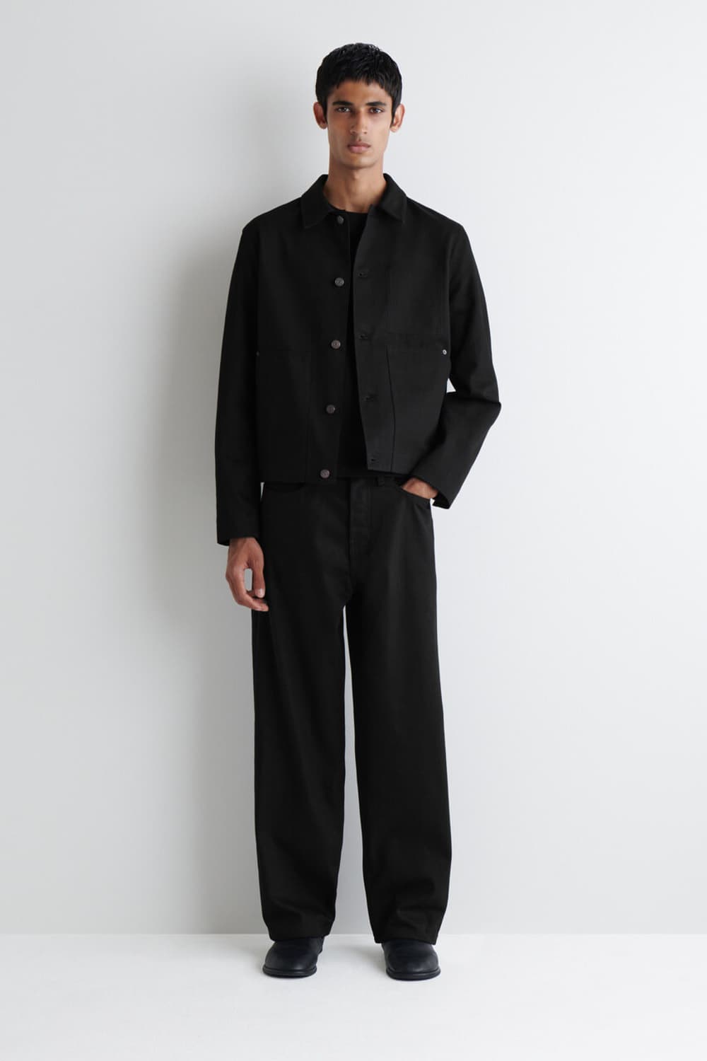 코스 라이더 로 셀비지 데님팬츠 상품이미지1