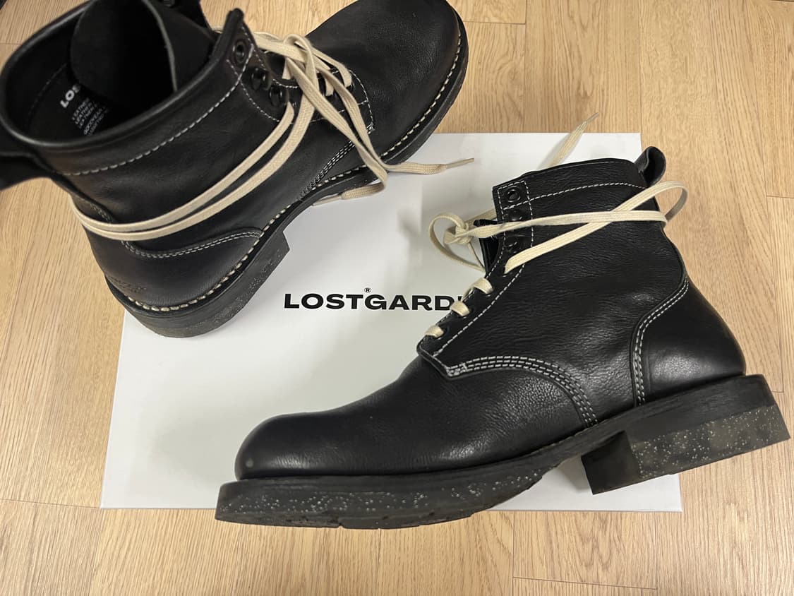 로스트가든 유니폼 워크 부츠 블랙 상품이미지6